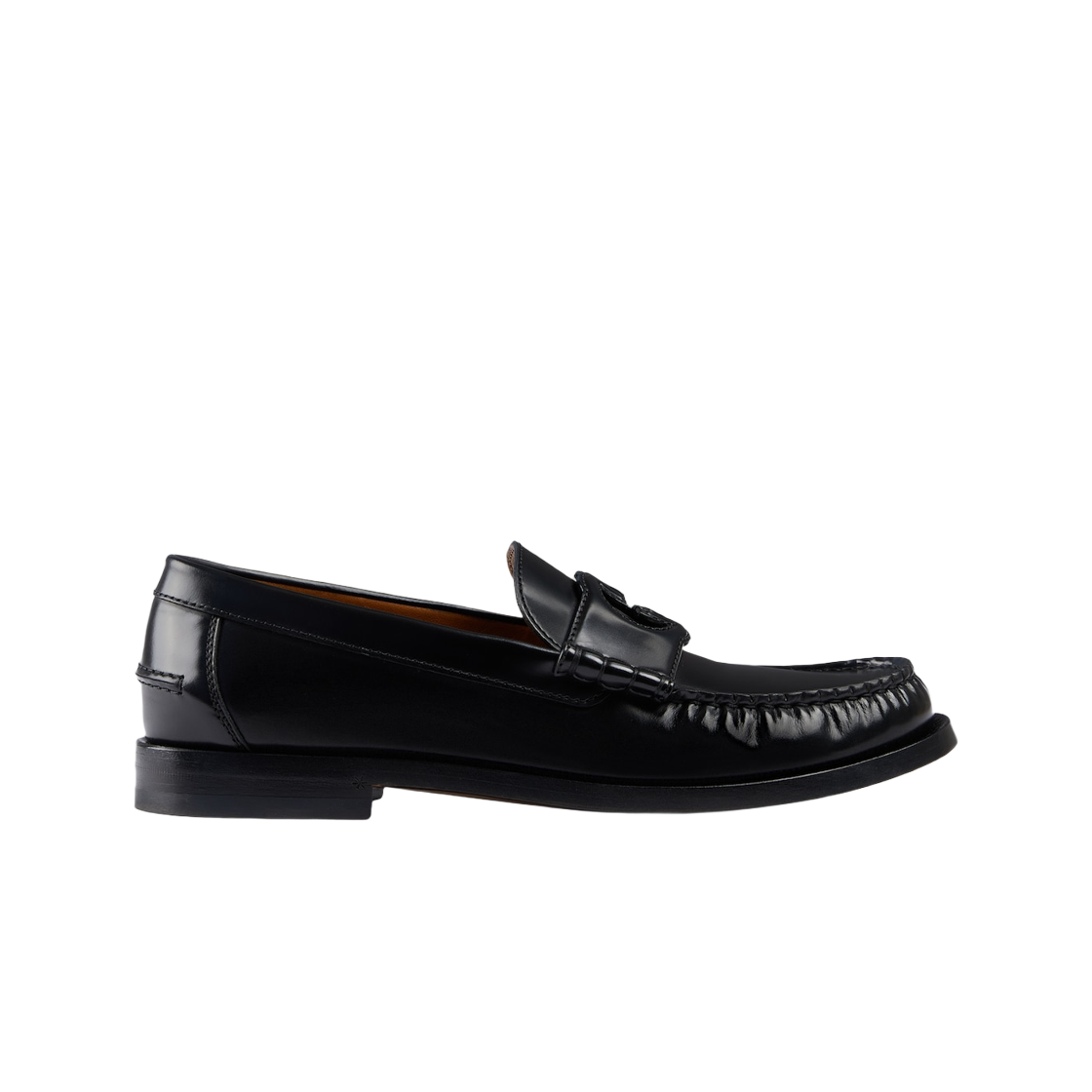 구찌 인터로킹 G 로퍼 블랙 레더(Gucci Interlocking G Loafer Black Leather) - 1