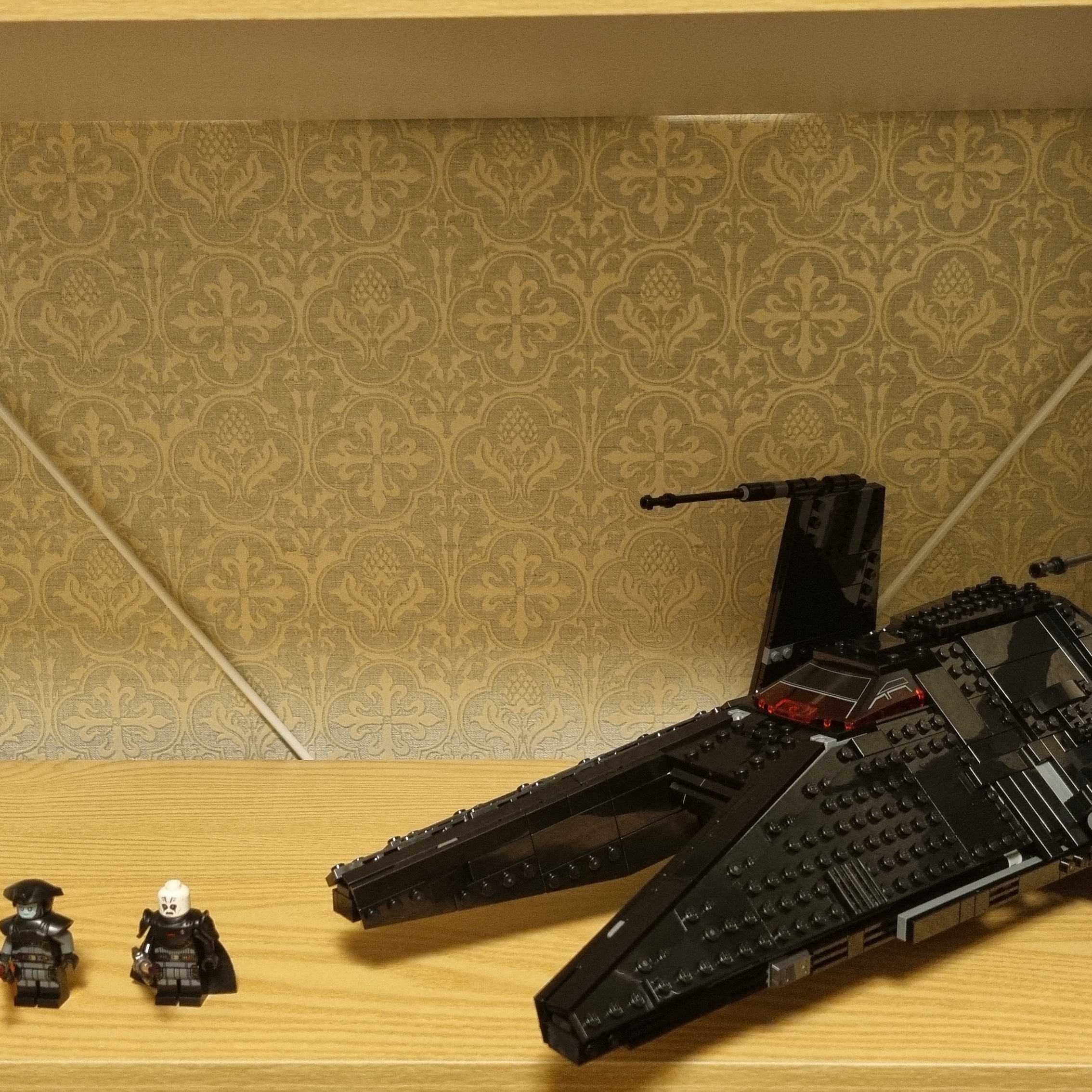 Lego Star Wars Inquisitor Transport Scythe 착용 스타일 - 2
