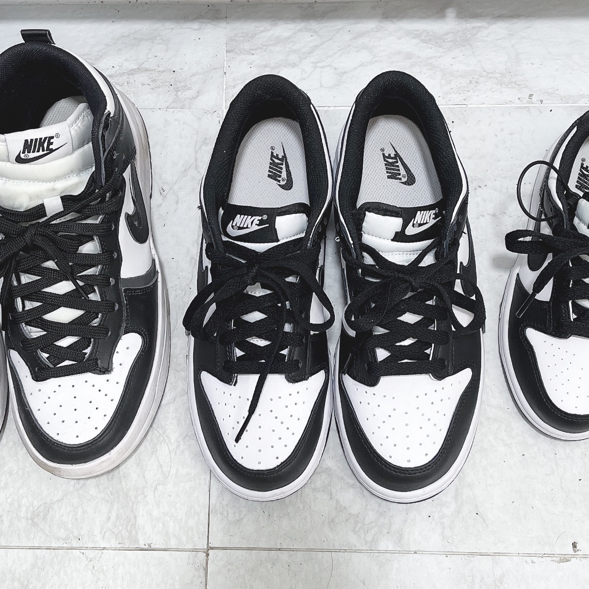 (PS) Nike Dunk Low Black 착용 스타일 - 3