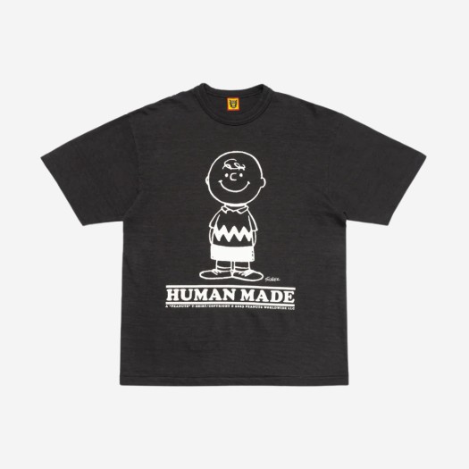 휴먼 메이드 피너츠 티셔츠 #2 블랙