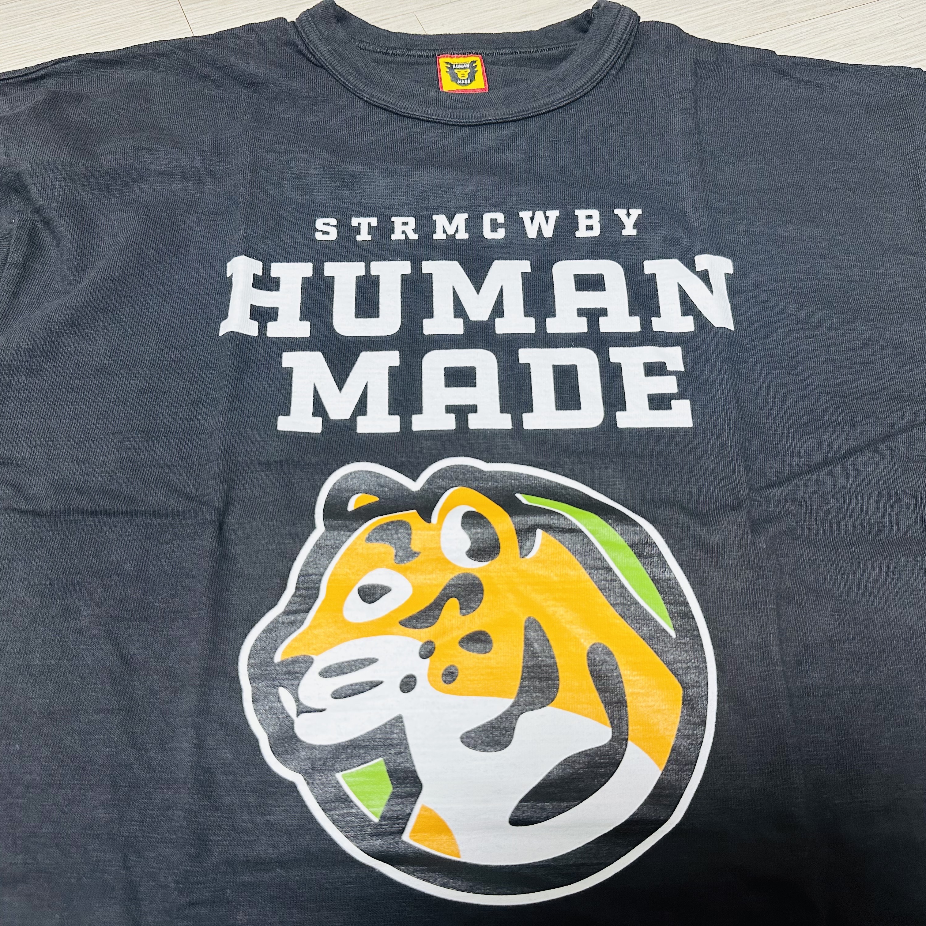 Human Made Graphic T-Shirt #8 Black 착용 스타일