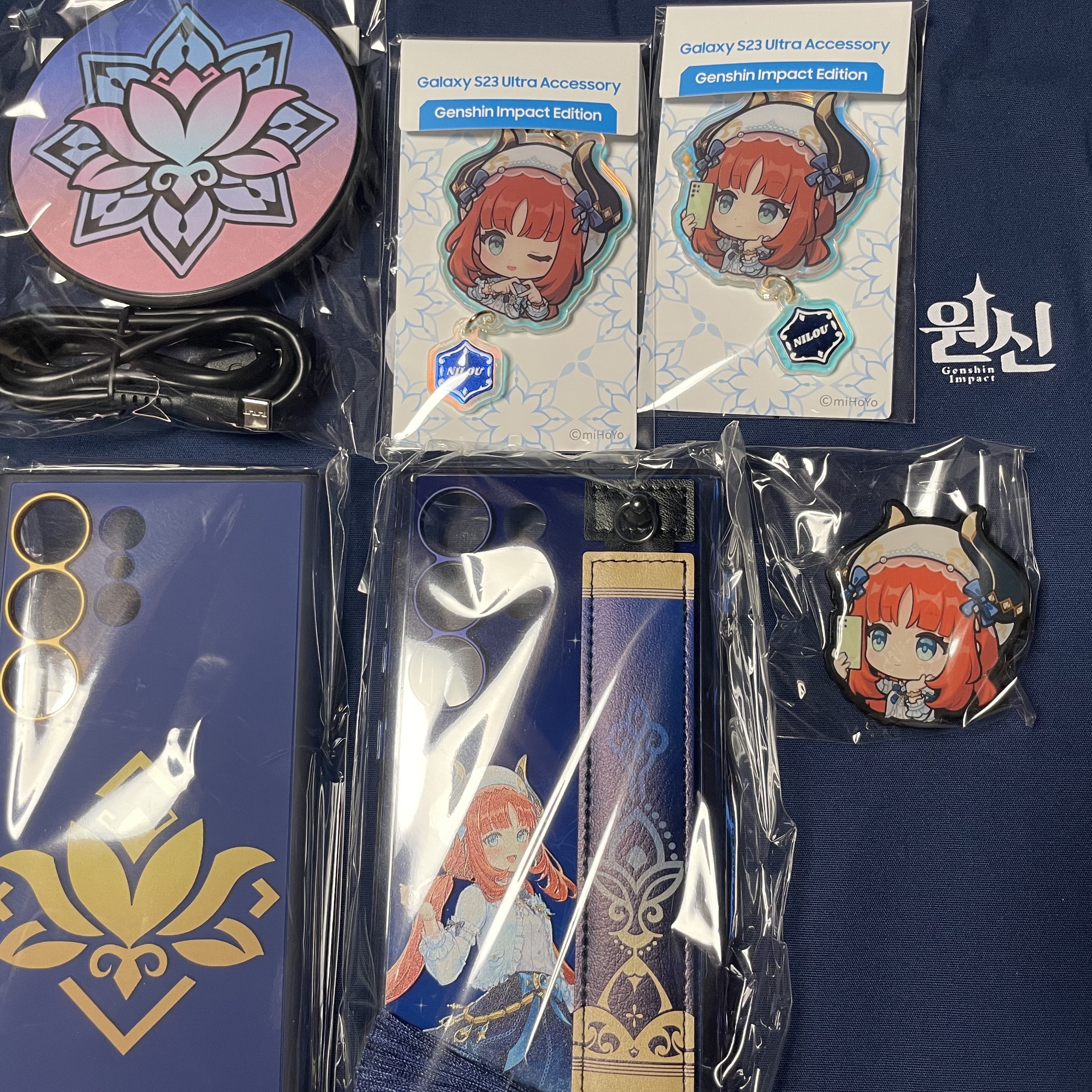 Galaxy S23 Ultra Accessory Genshin Impact Edition 착용 스타일 - 4
