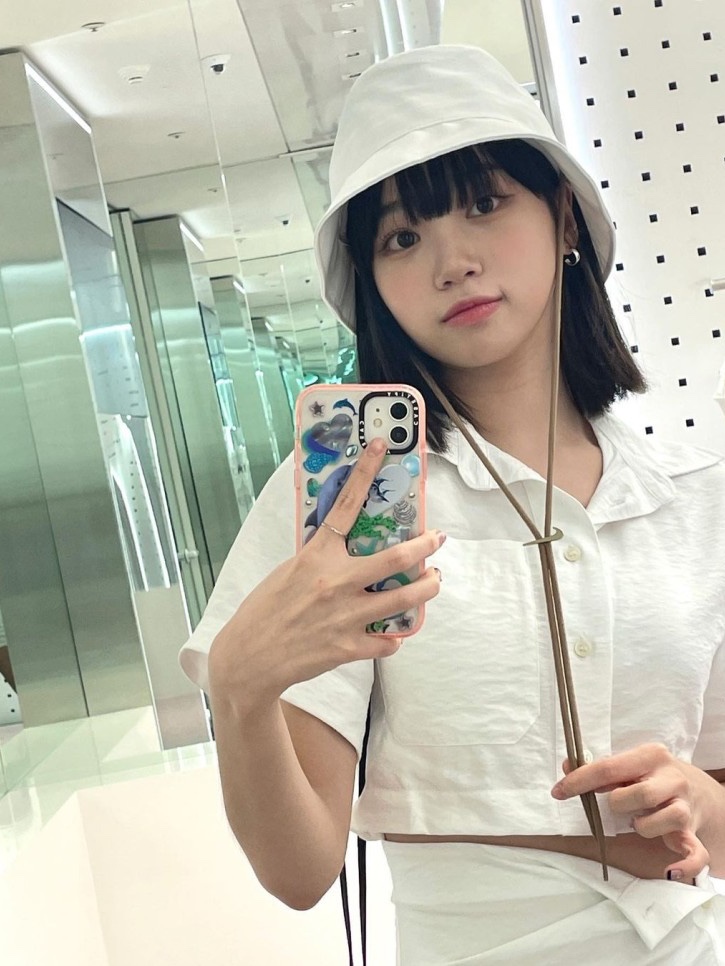 Nike x Jacquemus Bucket Hat White 착용 스타일