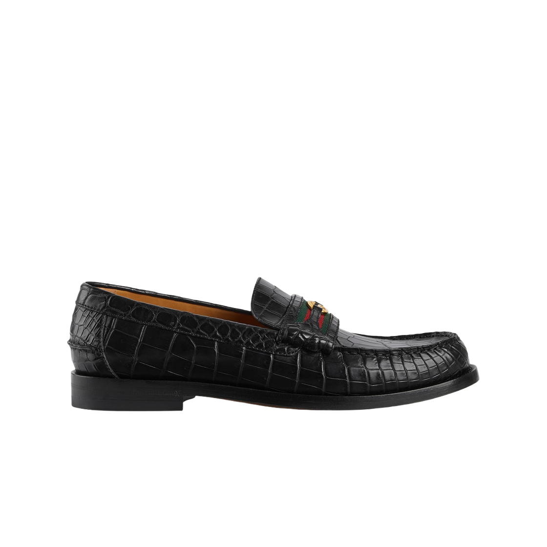 구찌 크로커다일 로퍼 블랙(Gucci Crocodile Loafer Black) - 1