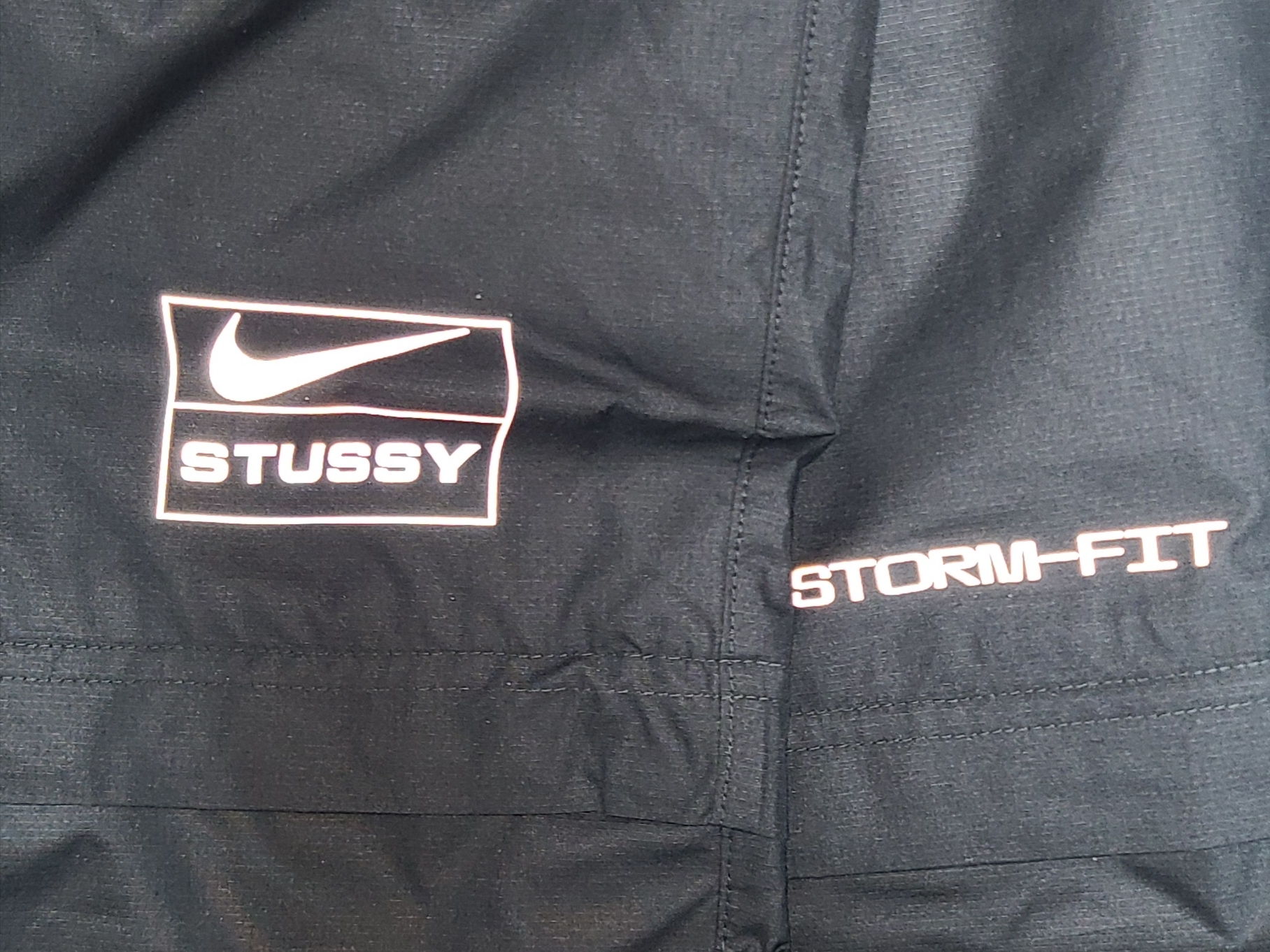 Nike x Stussy NRG FL Storm-Fit Pants Black (DO7170-010) 착용 스타일 - 1