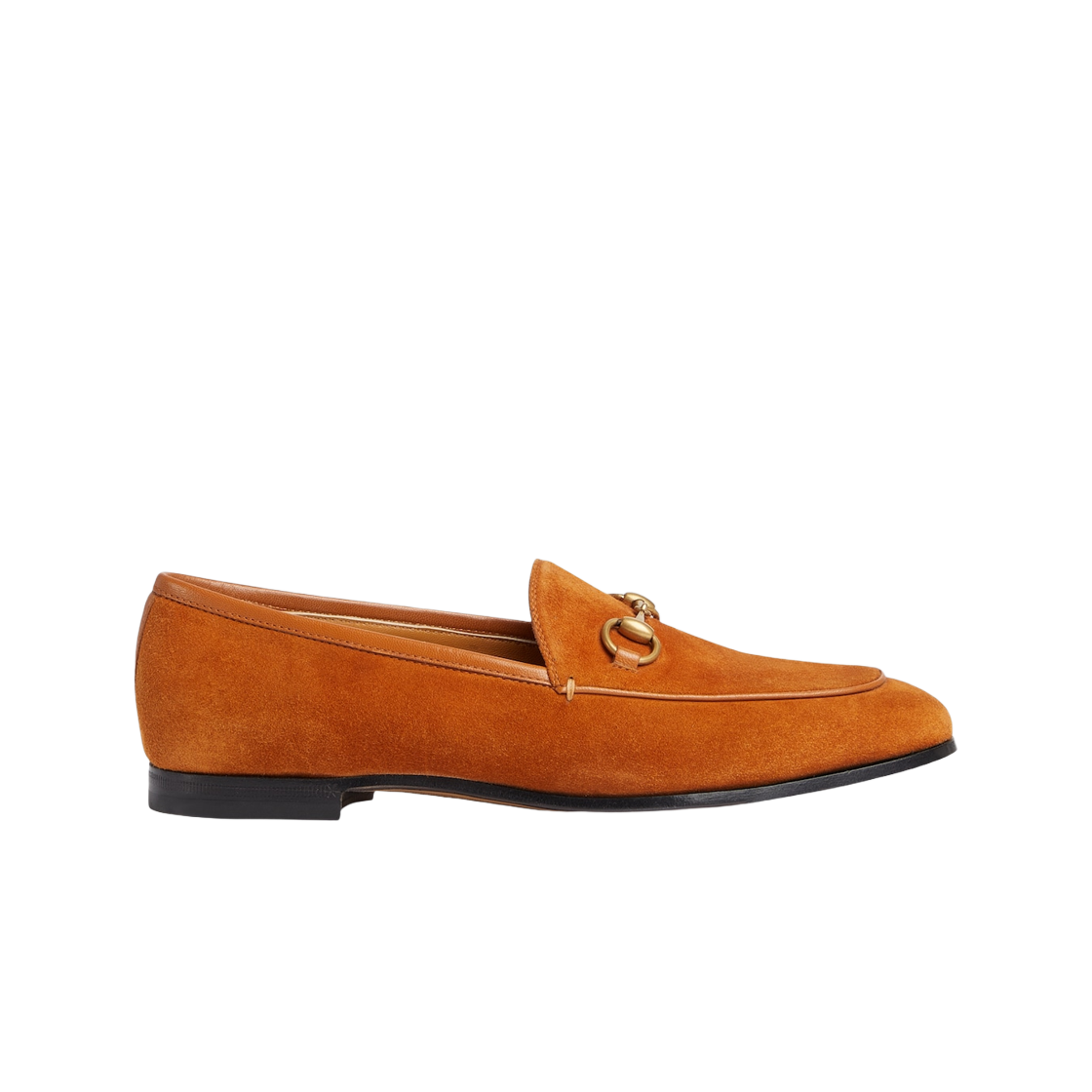 (W) 구찌 조던 로퍼 라이트 브라운 스웨이드((W) Gucci Jordaan Loafer Light Brown Suede) - 1