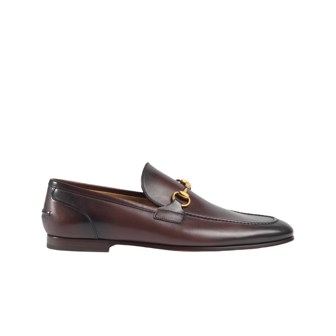 구찌 조던 레더 로퍼 다크 브라운 레더(Gucci Jordaan Leather Loafer Dark Brown Leather) - 1