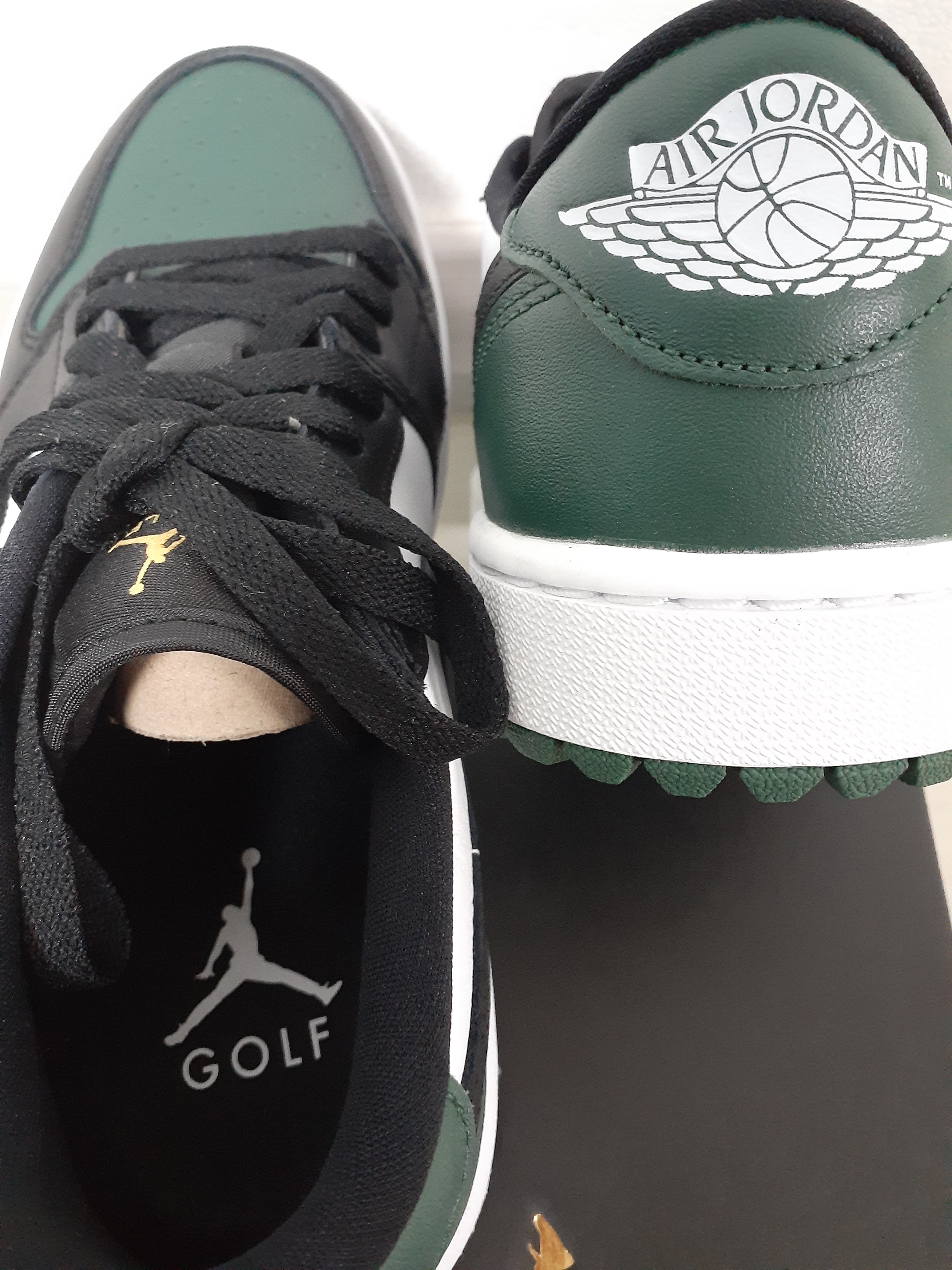 Jordan 1 Low Golf Noble Green 착용 스타일 - 1