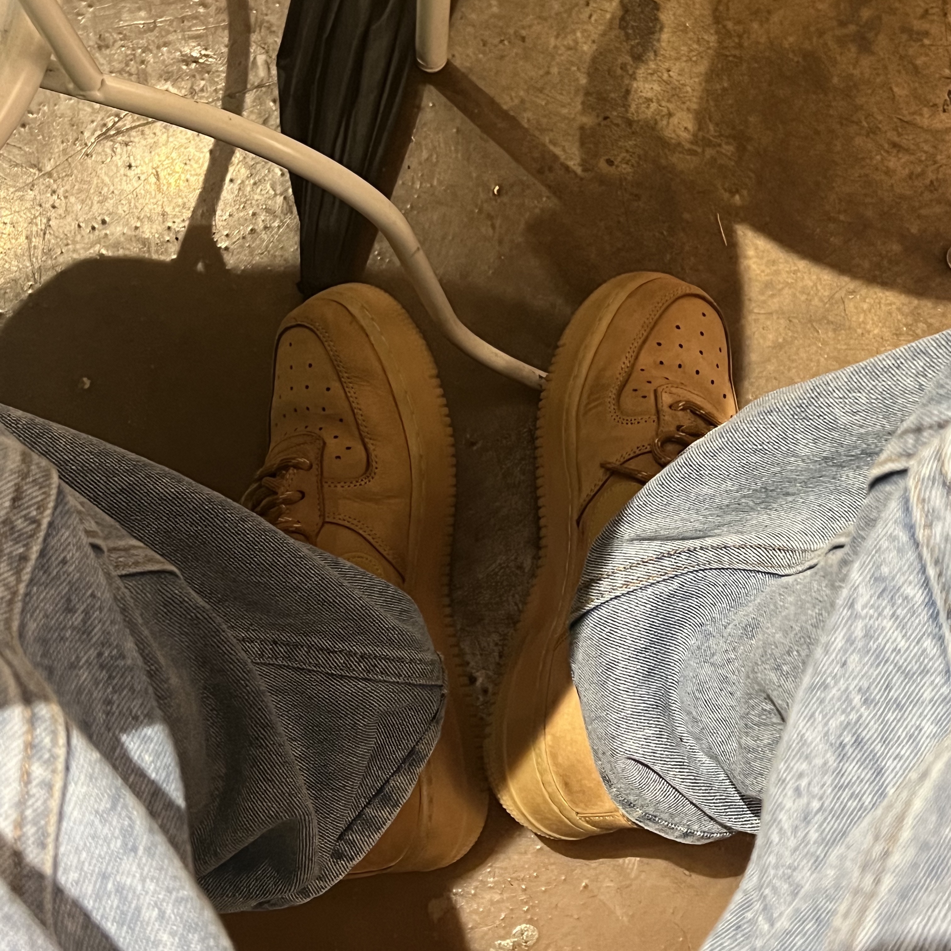 Nike Air Force 1 '07 WB Flax 착용 스타일 - 3