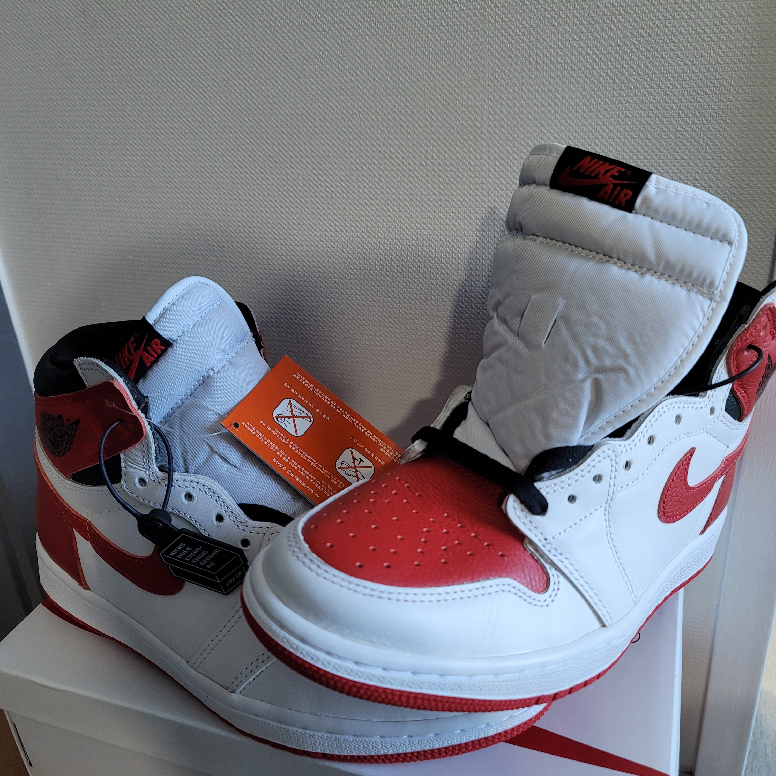 Jordan 1 Retro High OG Heritage 착용 스타일