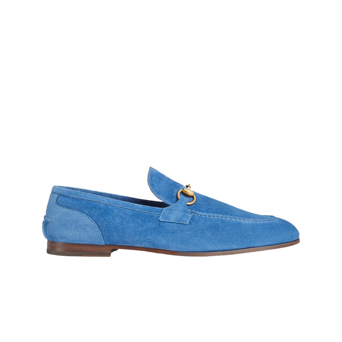 구찌 조던 로퍼 다크 블루 스웨이드(Gucci Jordaan Loafer Dark Blue Suede) - 1