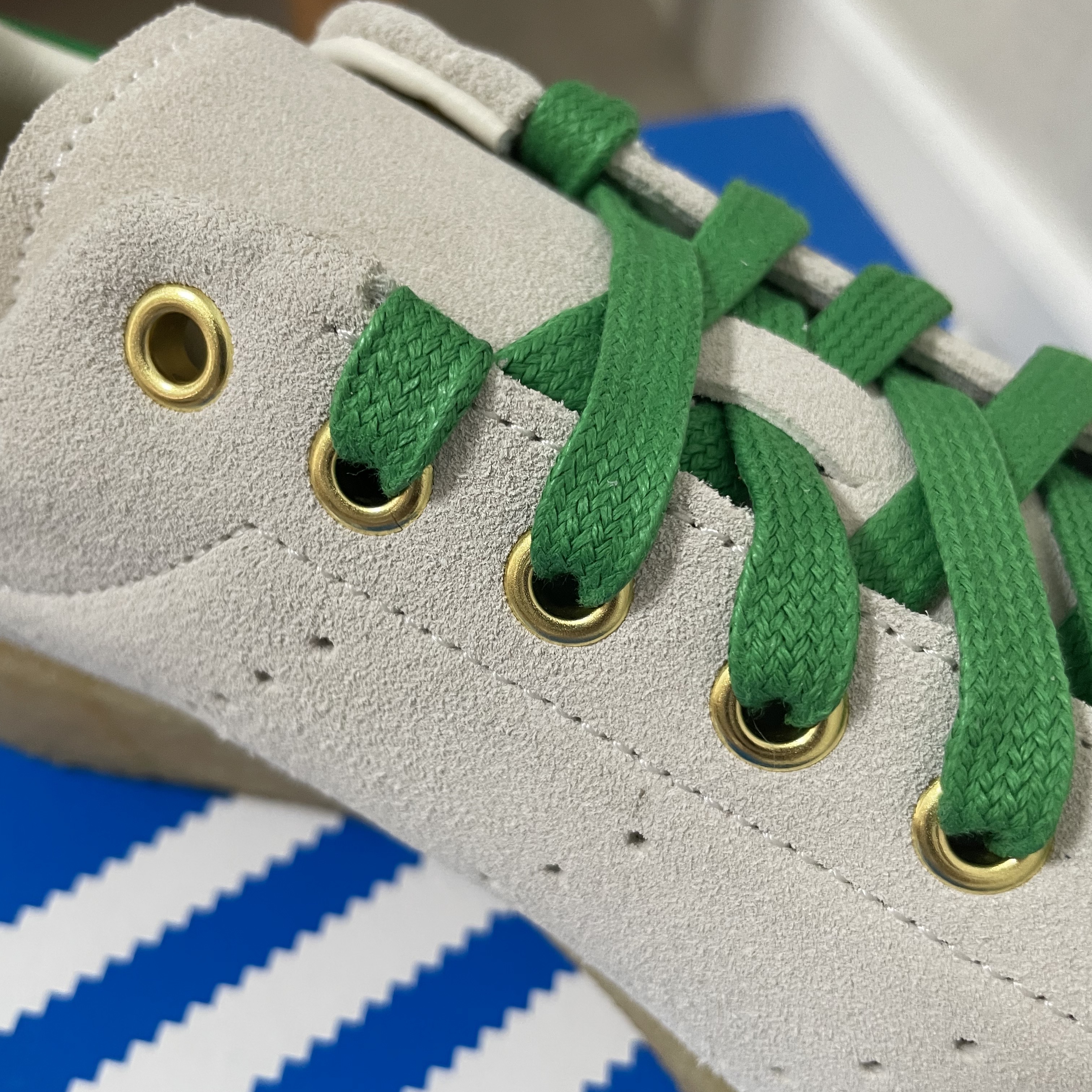 Adidas Stan Smith Off White Green 착용 스타일 - 3