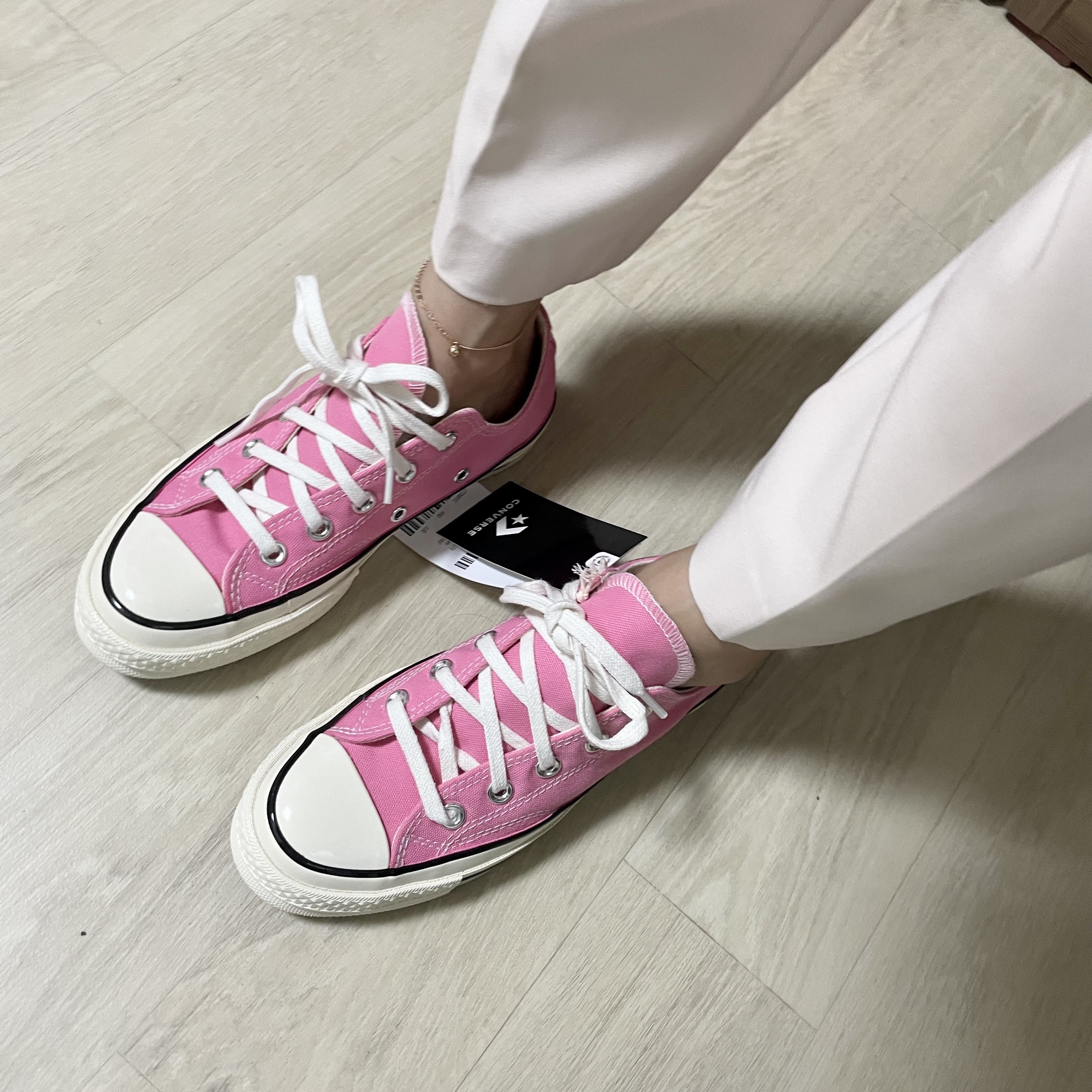 Converse Chuck 70 Ox Vintage Canvas Pink 착용 스타일