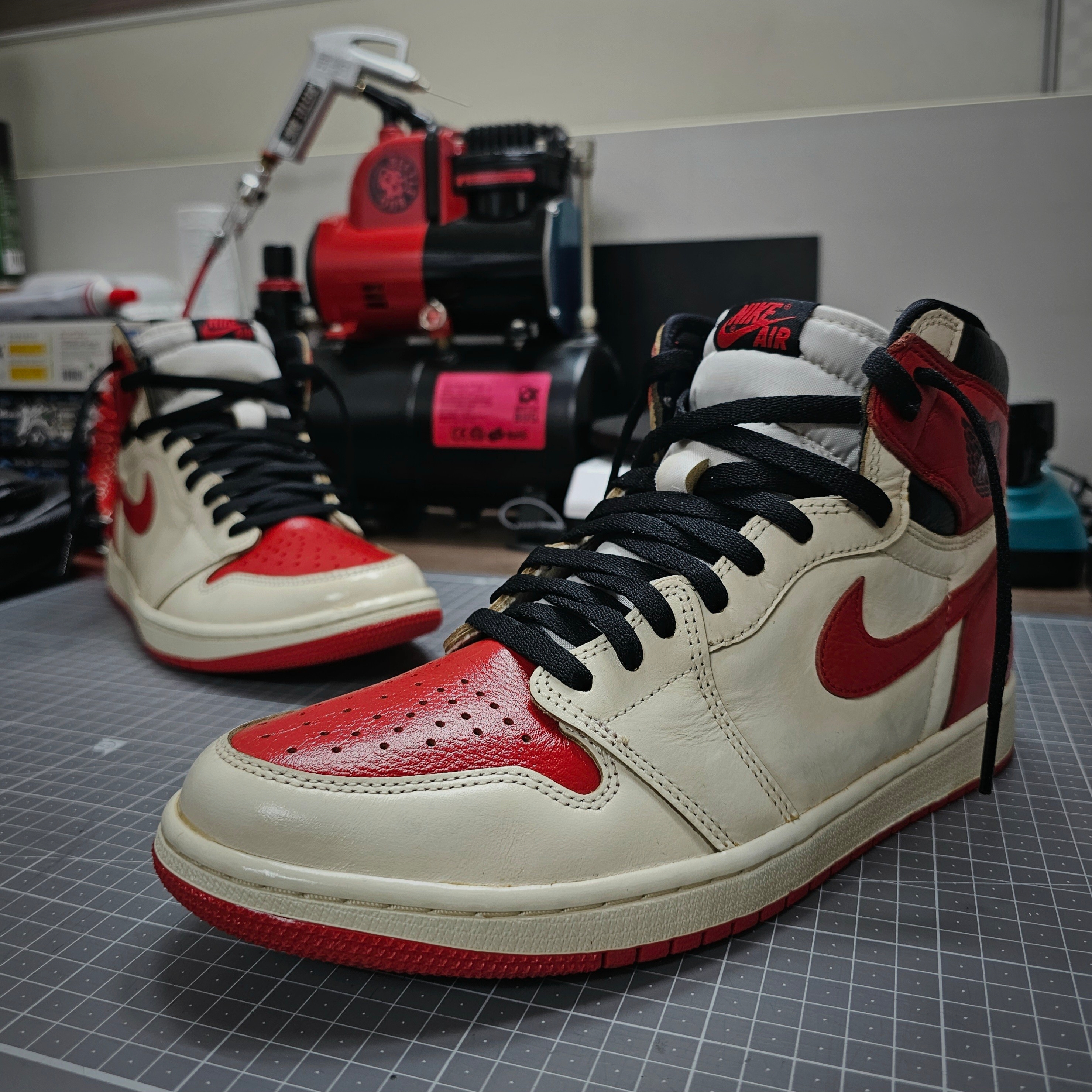 Jordan 1 Retro High OG Heritage 착용 스타일 - 5