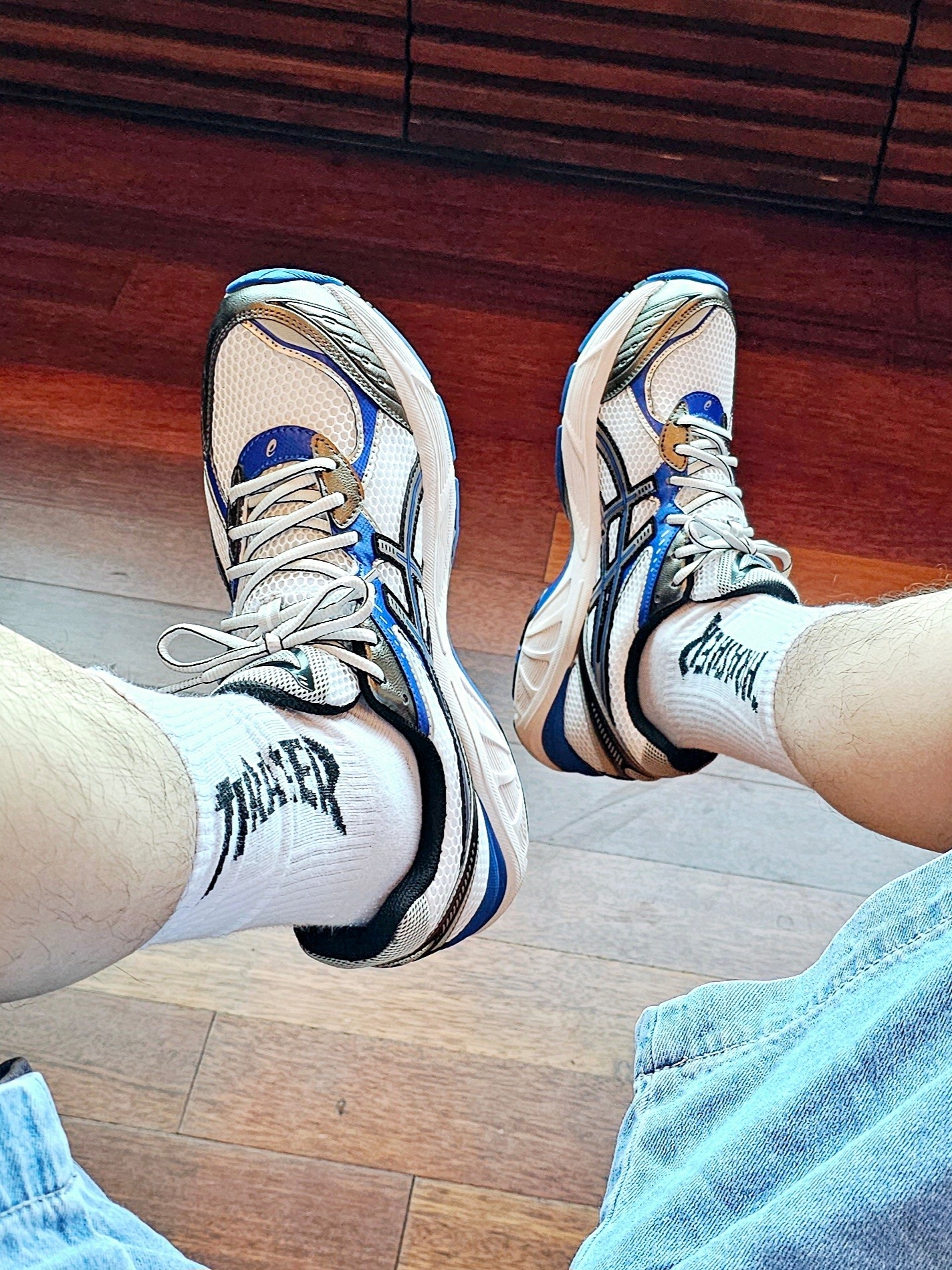 Asics GT-2160 White Illusion Blue 착용 스타일 - 3