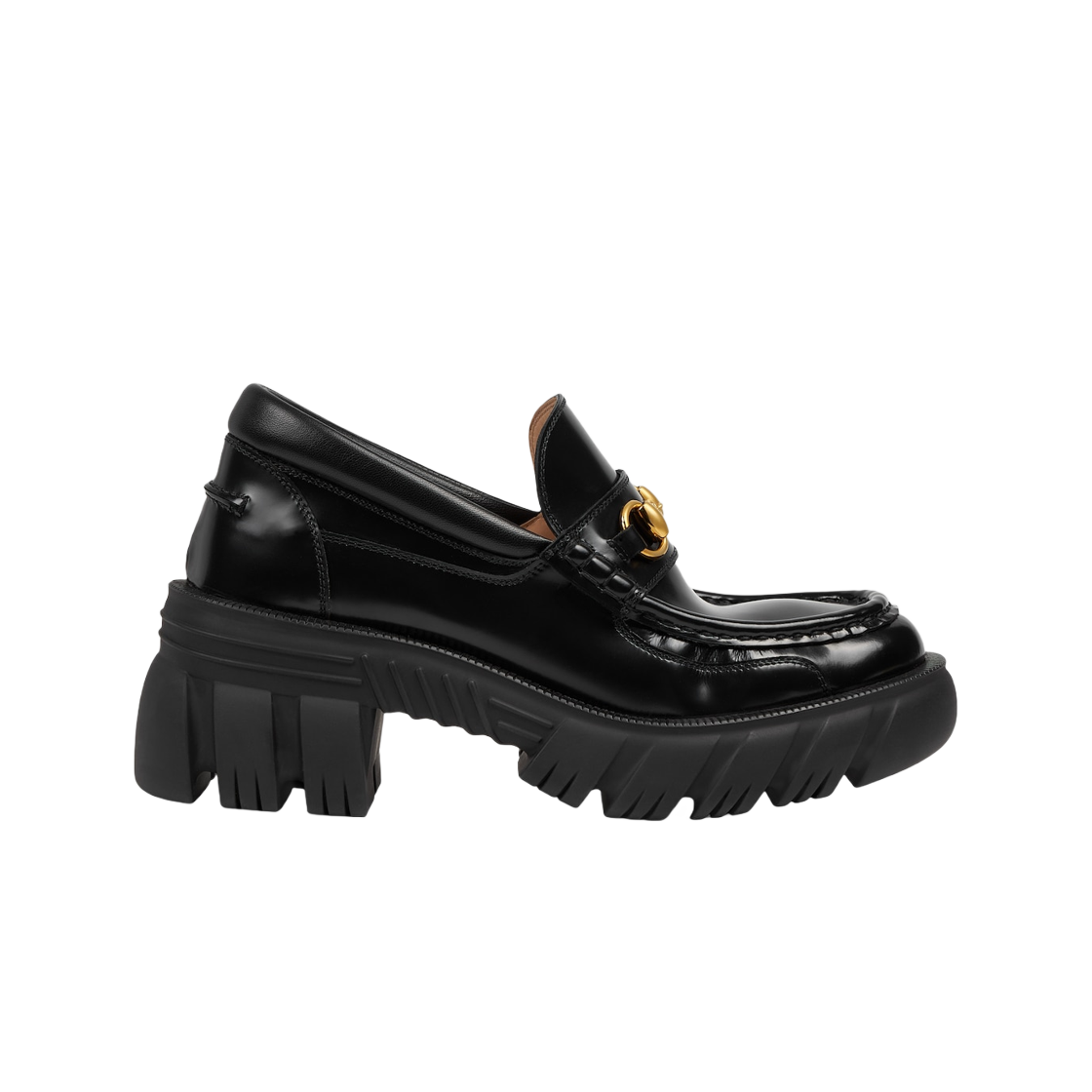 (W) 구찌 로퍼 홀스빗 블랙 레더