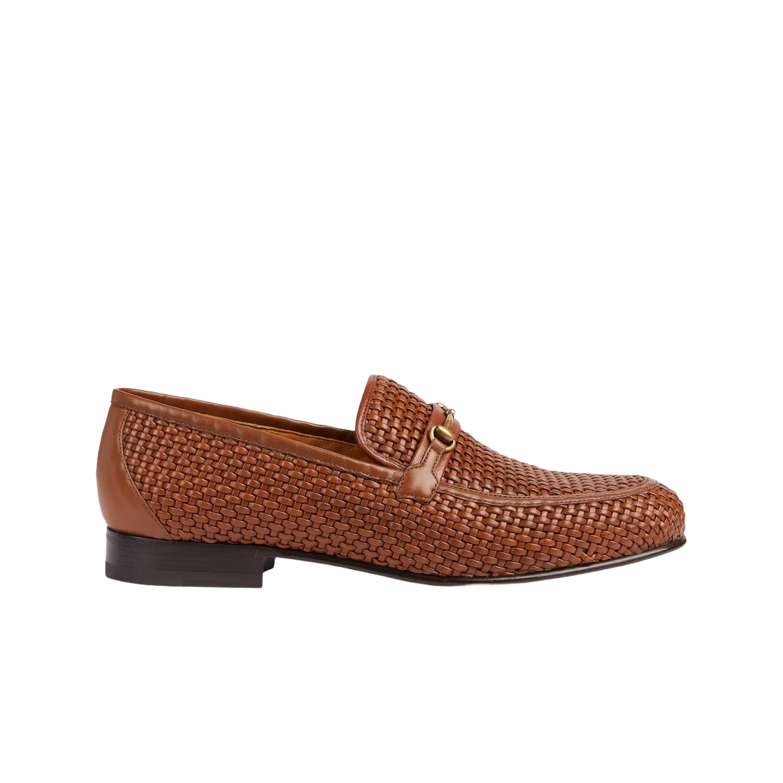 구찌 홀스빗 로퍼 브라운 크로쉐 레더(Gucci Horsebit Loafer Brown Crochet Leather) - 1