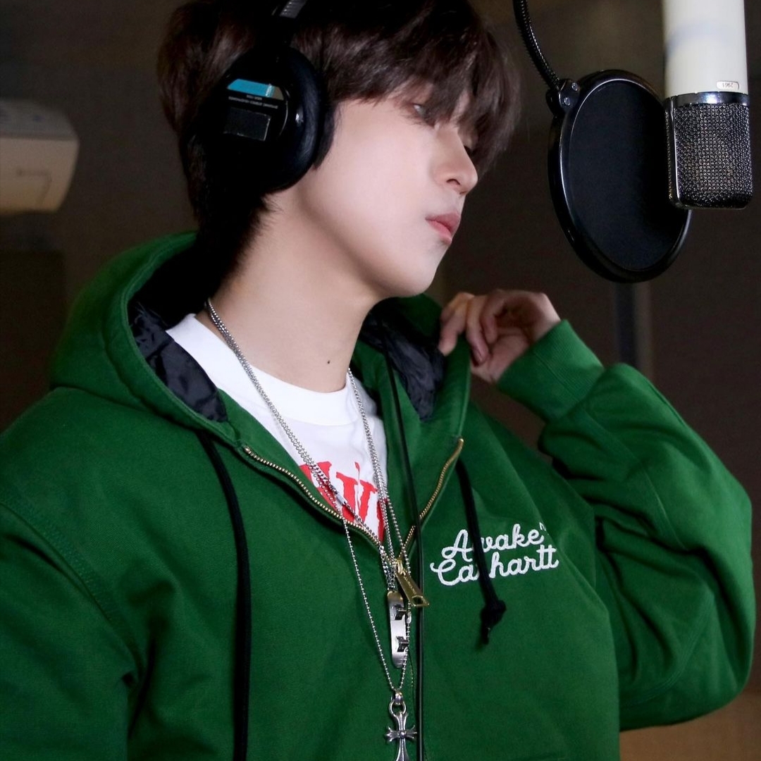 Carhartt WIP x Awake NY OG Active Jacket Green 착용 스타일 - 1