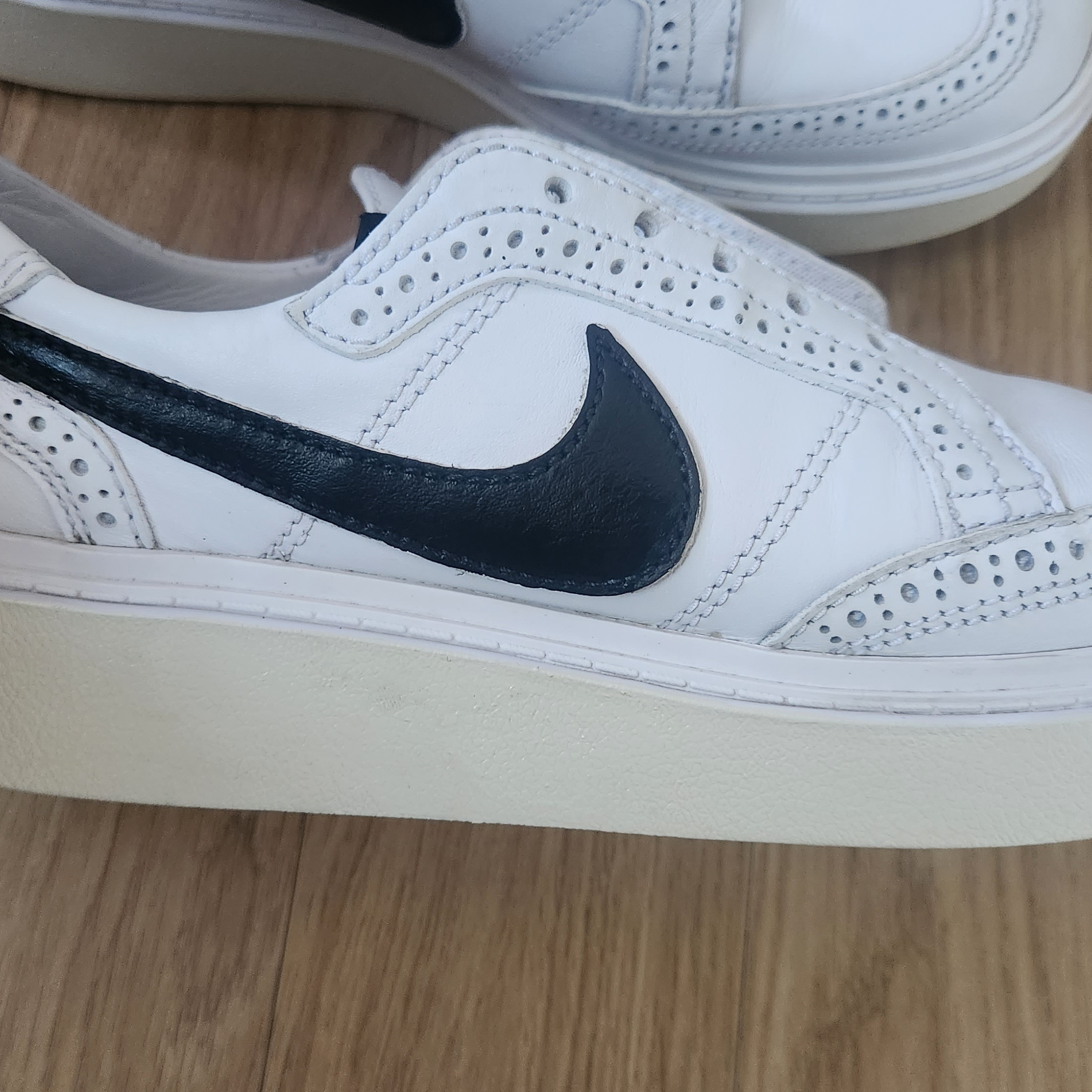 Nike x Peaceminusone Kwondo1 White 착용 스타일 - 2