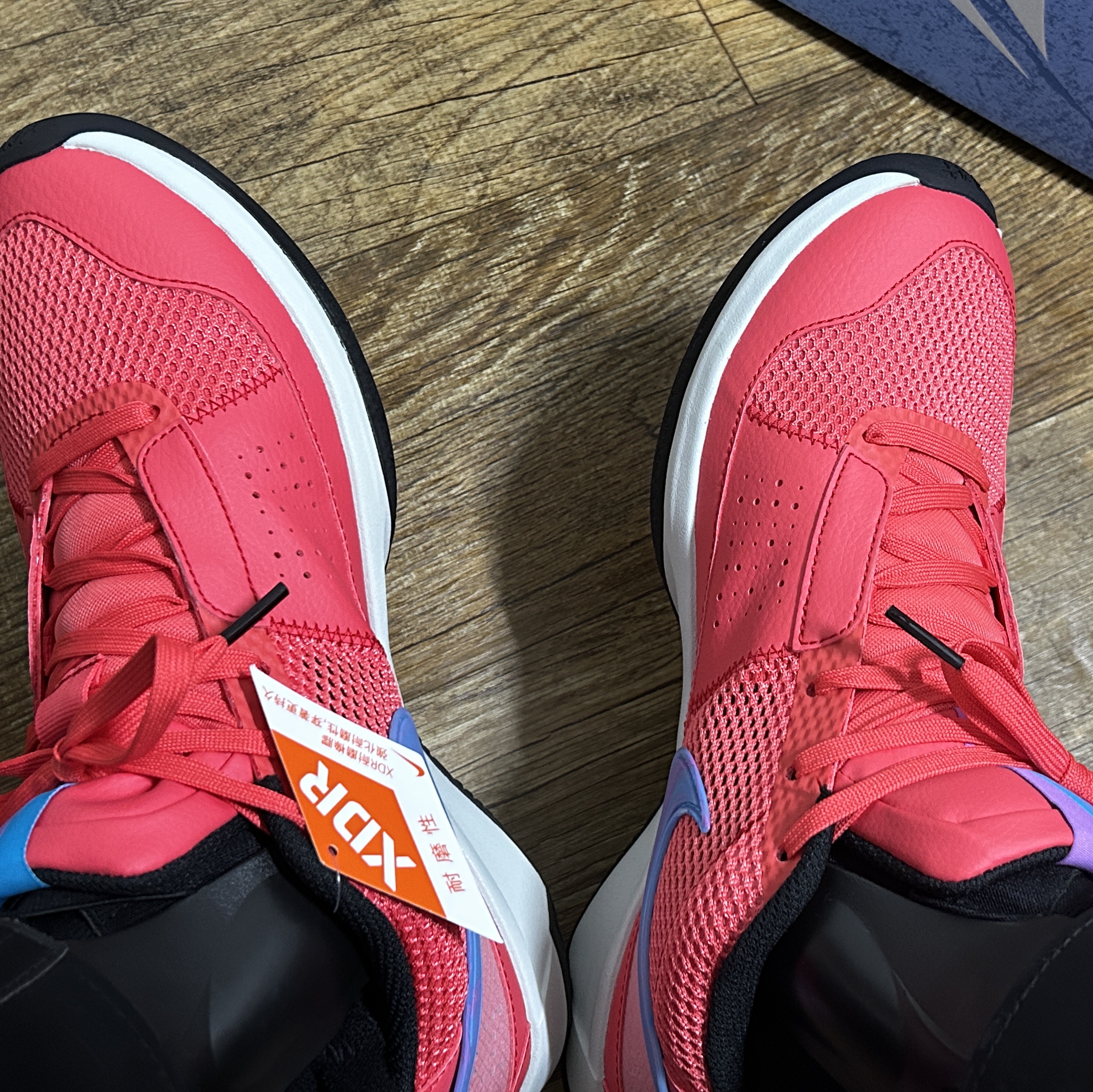 Nike Ja 1 EP Ember Glow, Nike Kyrie 7 EP Midnight Navy 착용 스타일 - 4