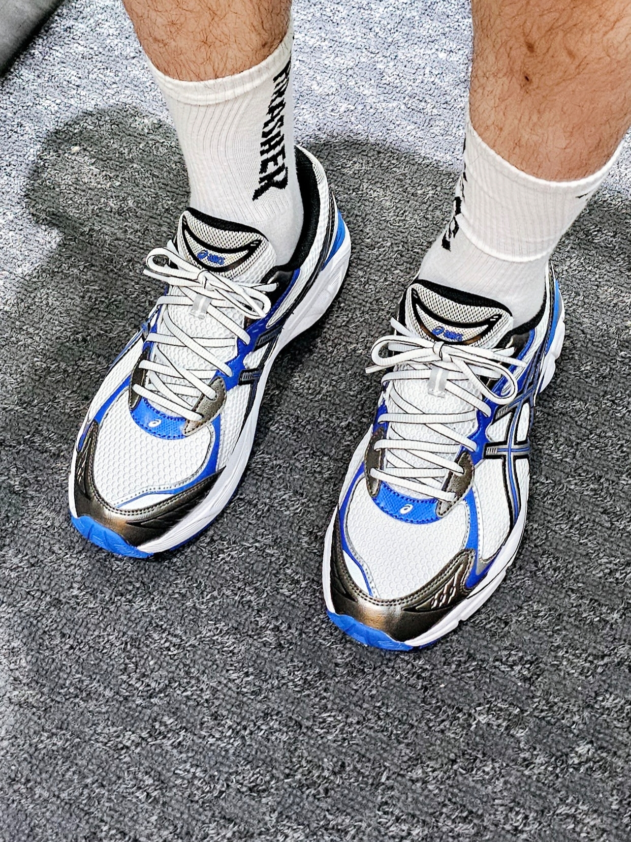 Asics GT-2160 White Illusion Blue 착용 스타일 - 5
