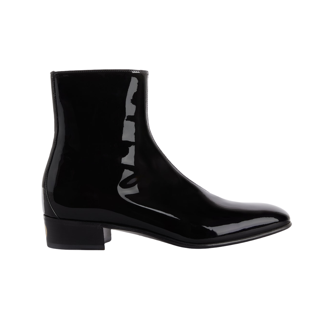 구찌 인터로킹 G 부츠 블랙 페이턴트 레더(Gucci Interlocking G Boot Black Patent Leather) - 1