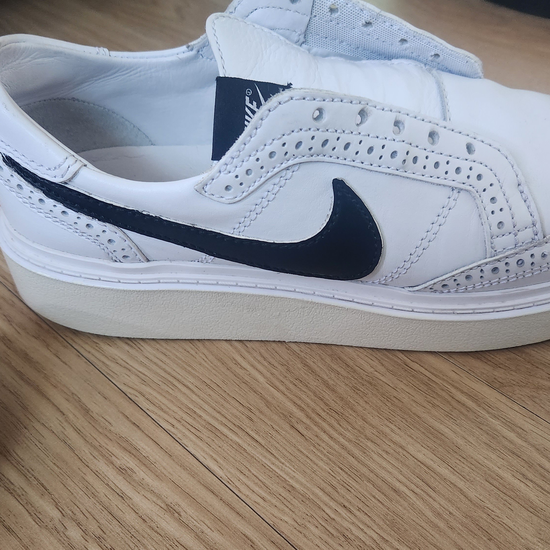 Nike x Peaceminusone Kwondo1 White 착용 스타일 - 3