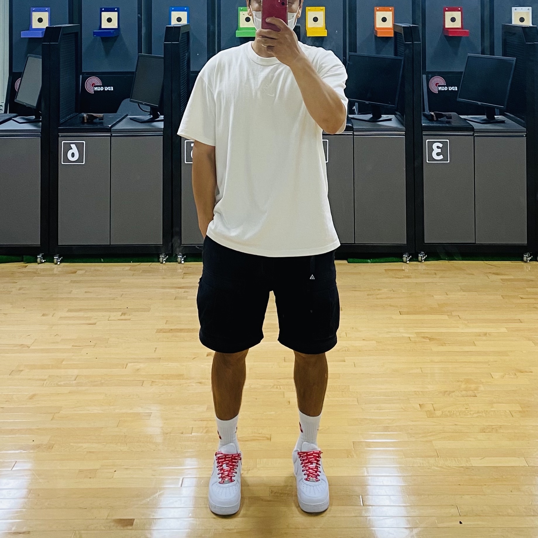 Nike ACG Smith Summit Cargo Pants Black - Asia, Nike x Supreme Air Force 1 Low White 착용 스타일