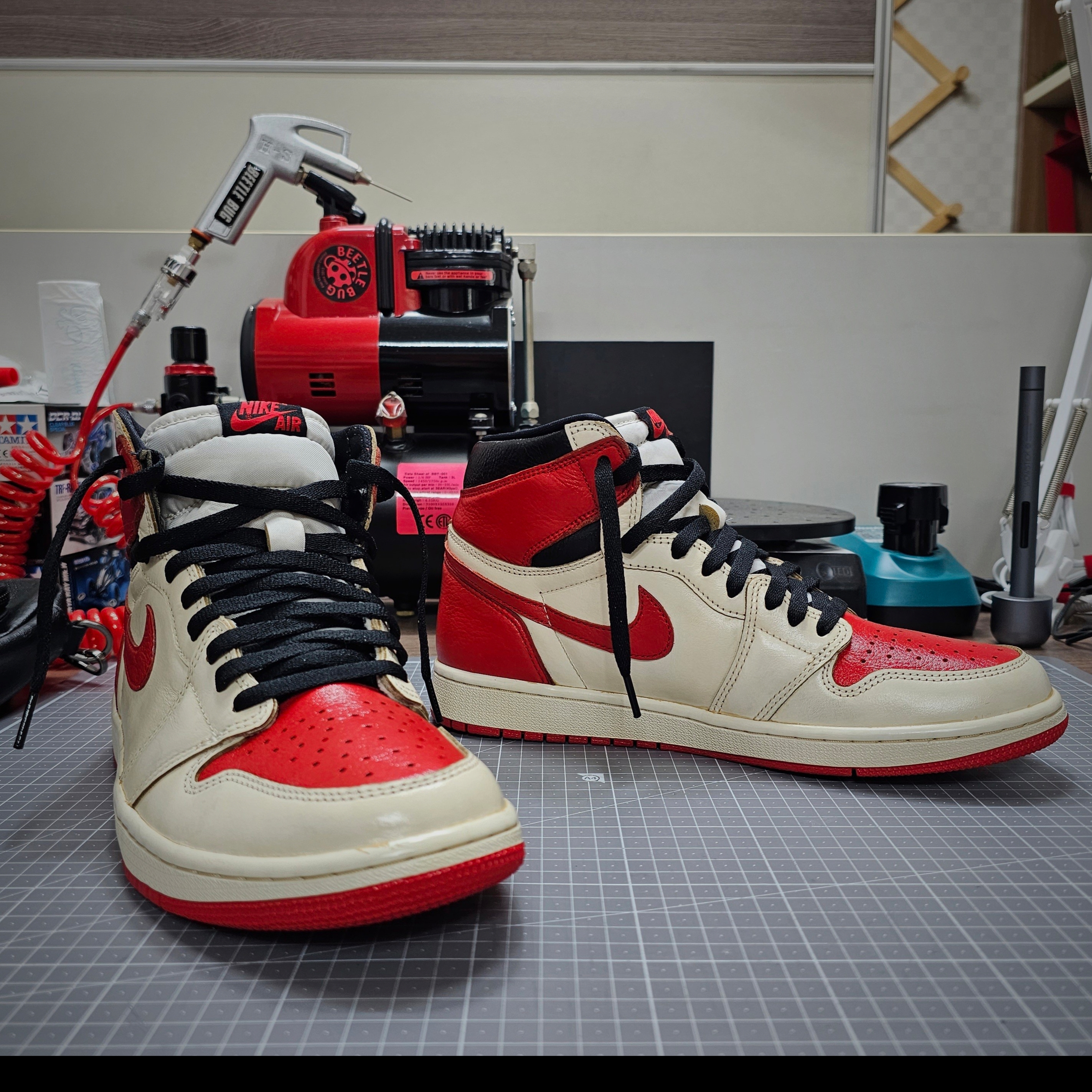 Jordan 1 Retro High OG Heritage 착용 스타일 - 1