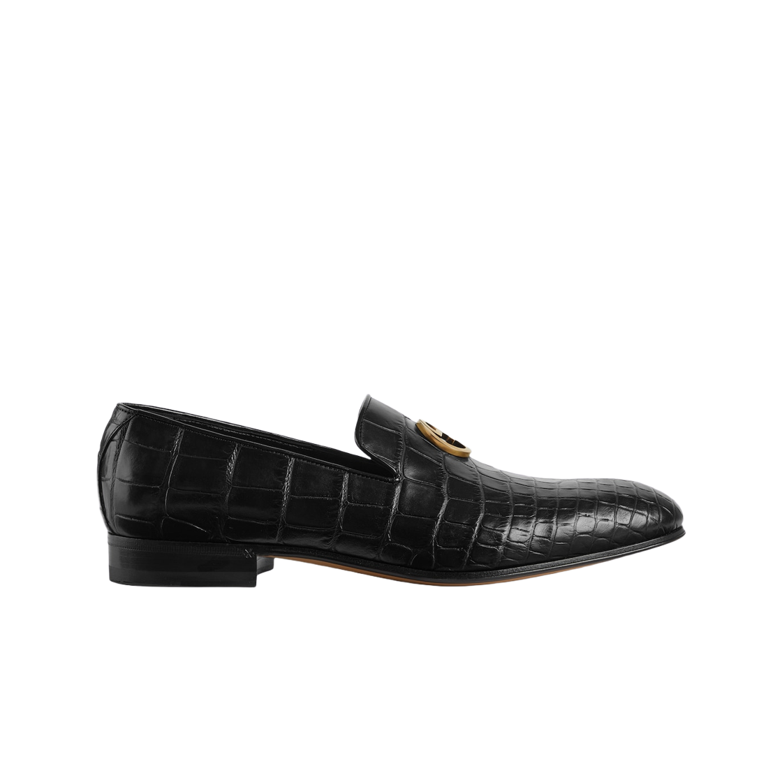 구찌 크로커다일 로퍼 블랙(Gucci Crocodile Loafer Black) - 1
