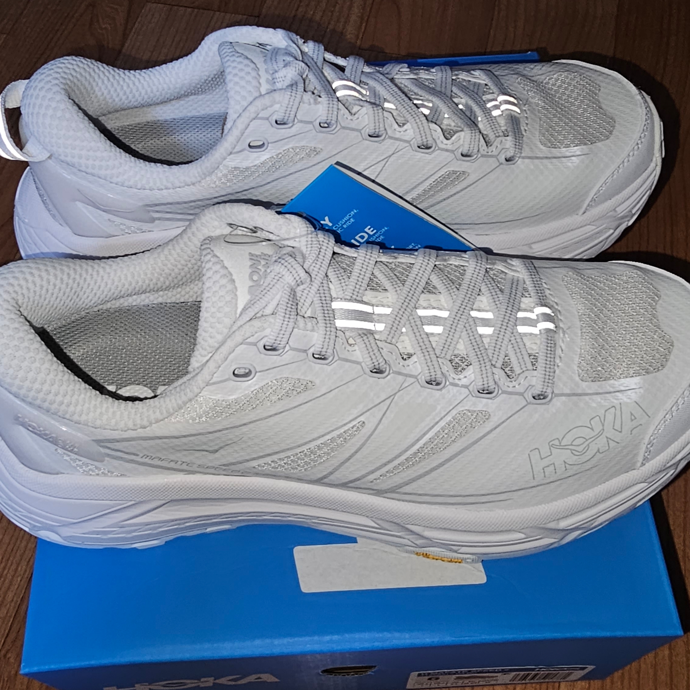 Hoka Mafate Speed2 White - 23FW 착용 스타일 - 2