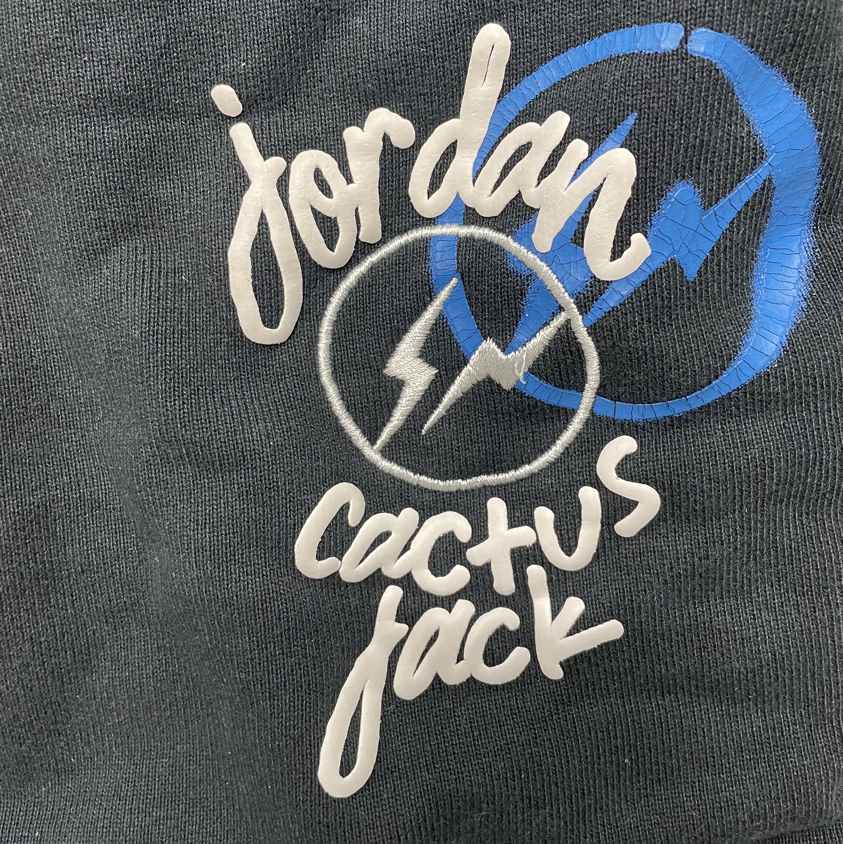 Jordan x Travis Scott x Fragment Shorts Black (DJ0617-010) 착용 스타일 - 2