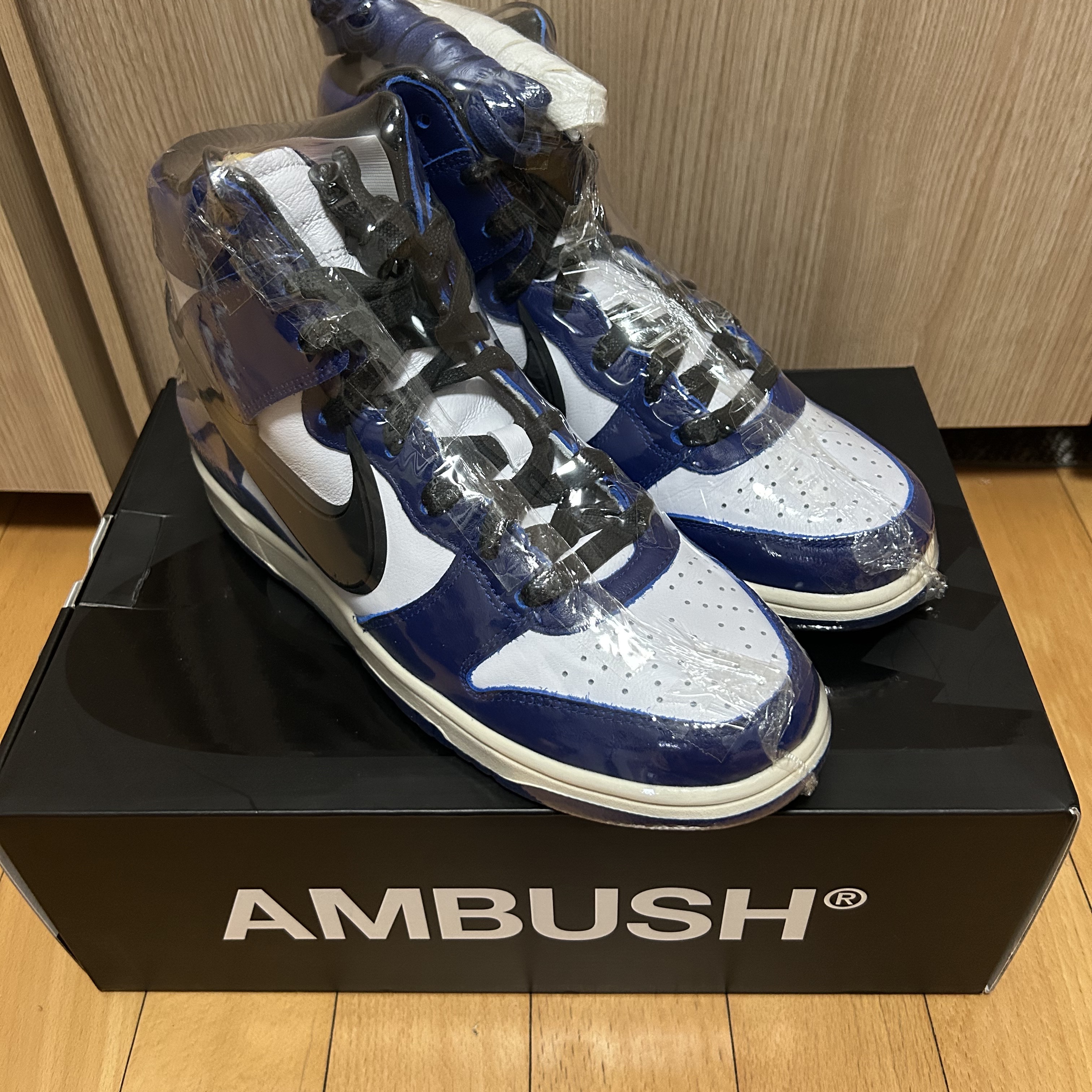 Nike x Ambush Dunk High Deep Royal Blue 착용 스타일