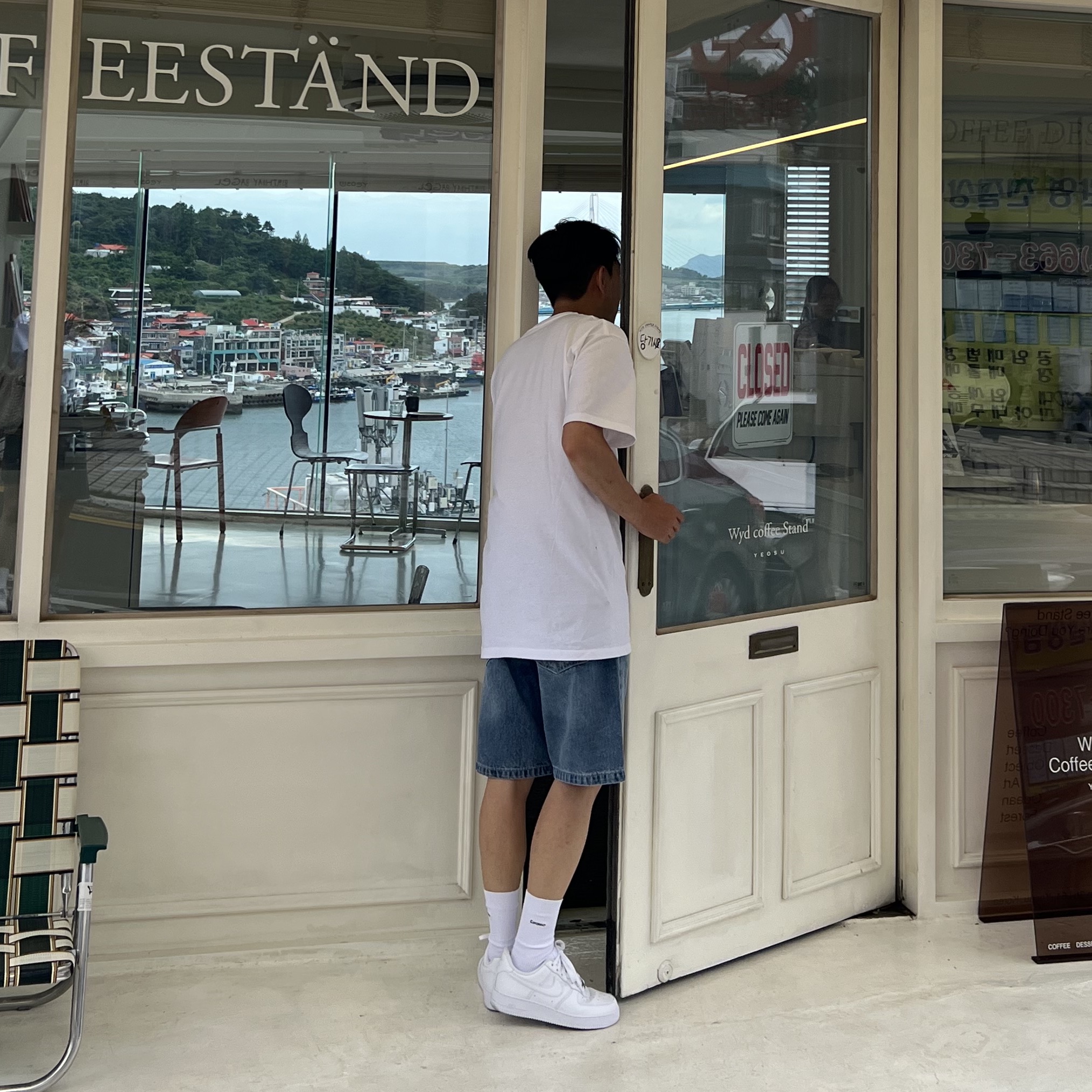 Nike Air Force 1 '07 Low White 착용 스타일