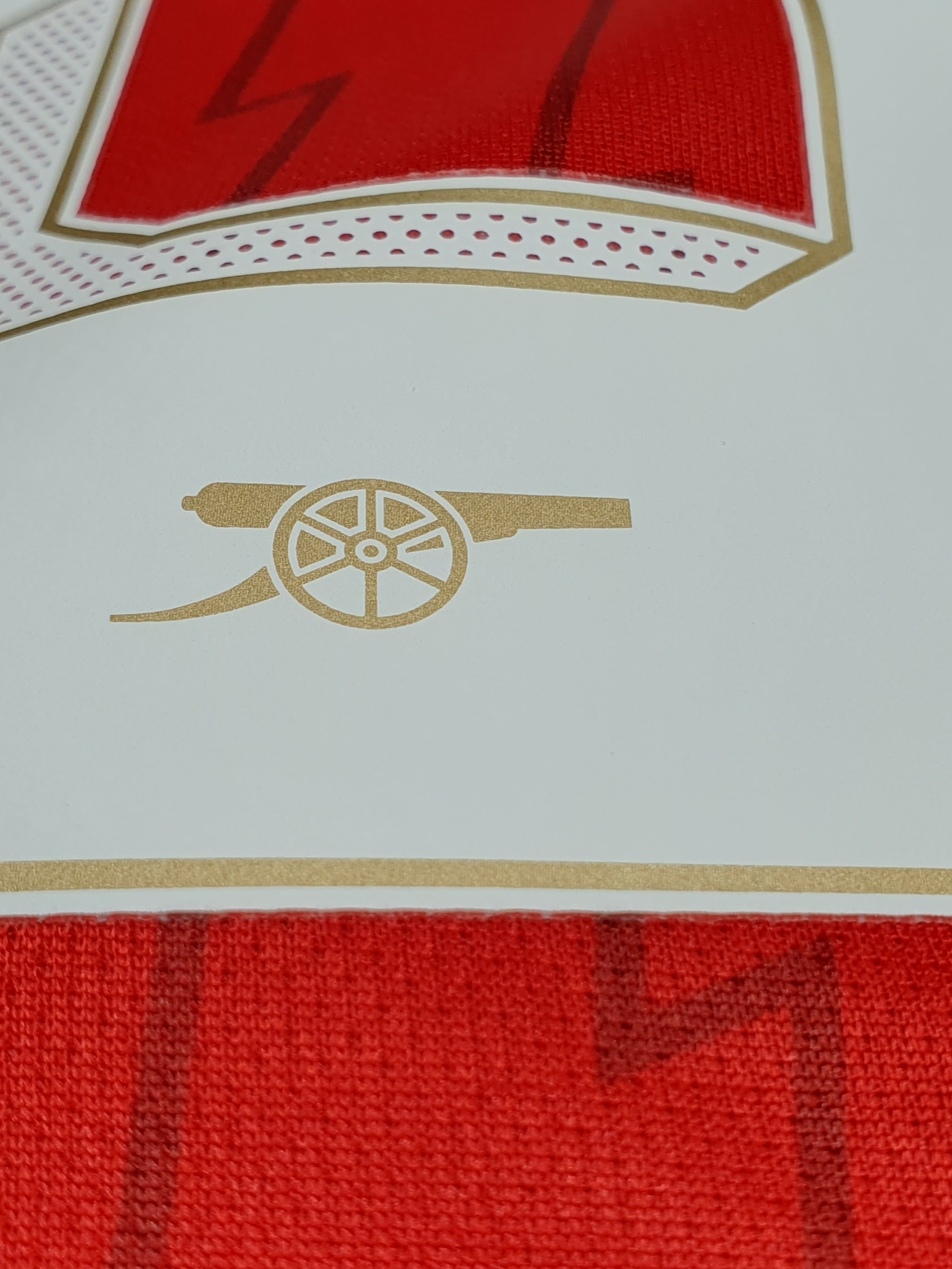 Adidas Arsenal 2023/24 Home Jersey Better Scarlet White - KR Sizing (Non Marking Ver.) 착용 스타일 - 2