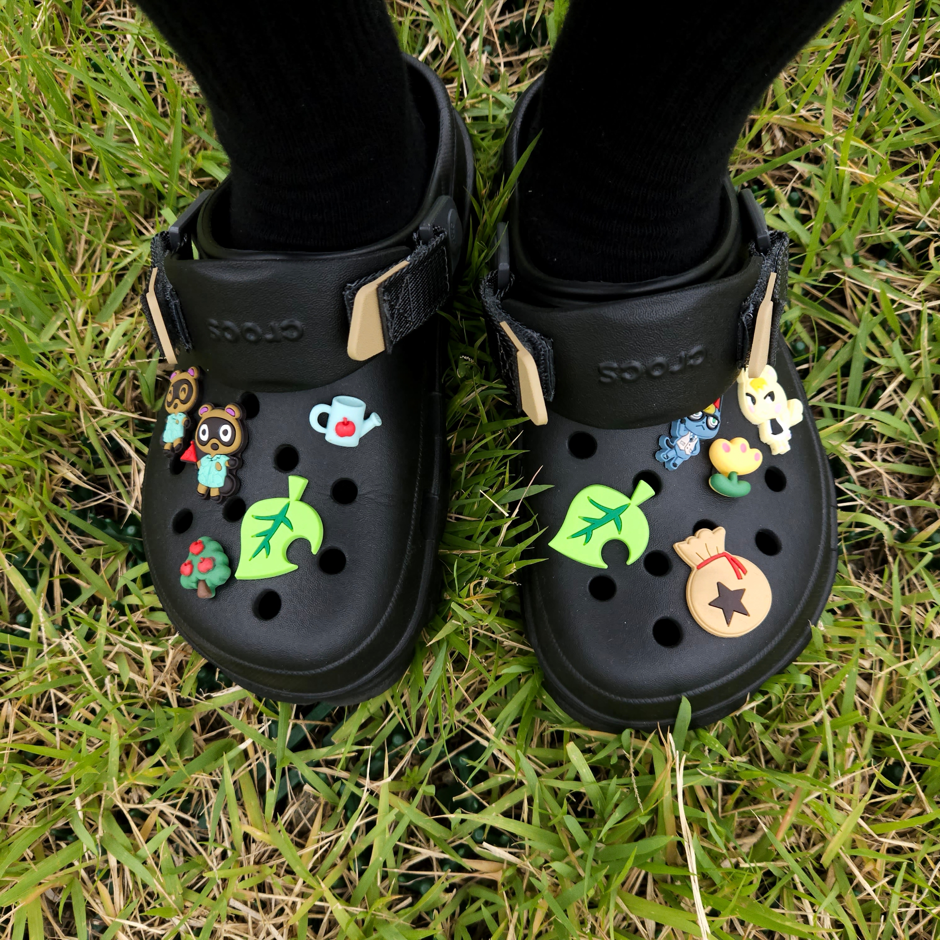 Crocs All Terrain Clog Black 착용 스타일