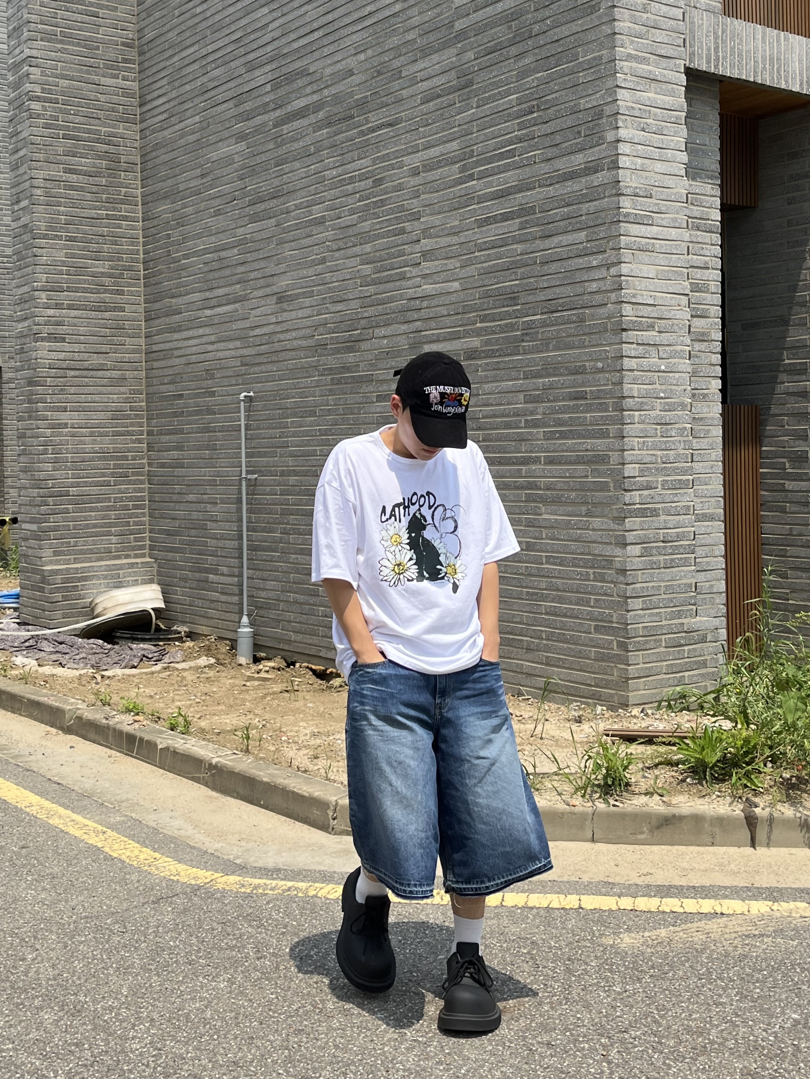 Balenciaga Steroid Derby Black 착용 스타일 - 2