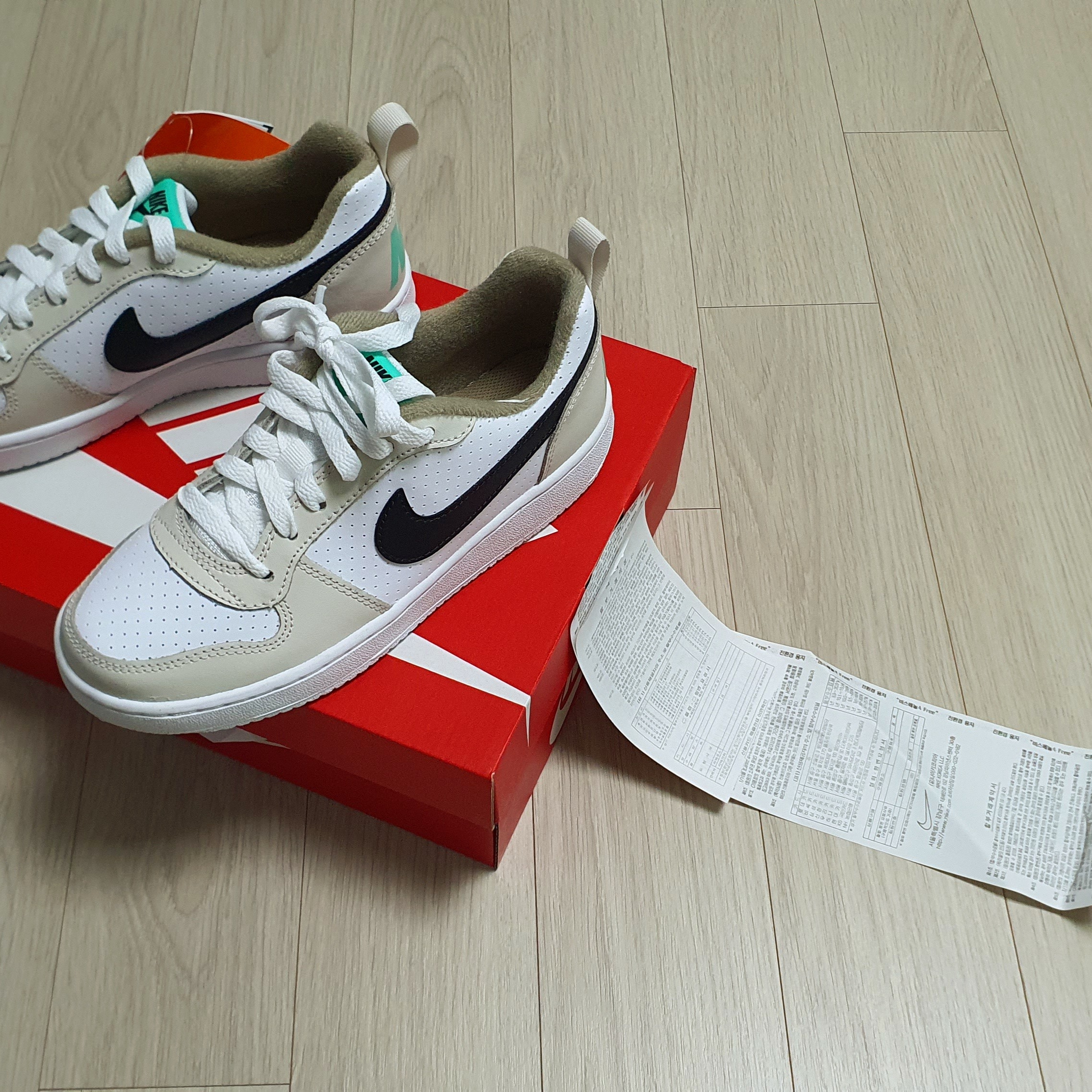 Nike NSW French Terry Crewneck Green - Asia, Nike NSW French Terry Crewneck Phantom - Asia 착용 스타일 - 2