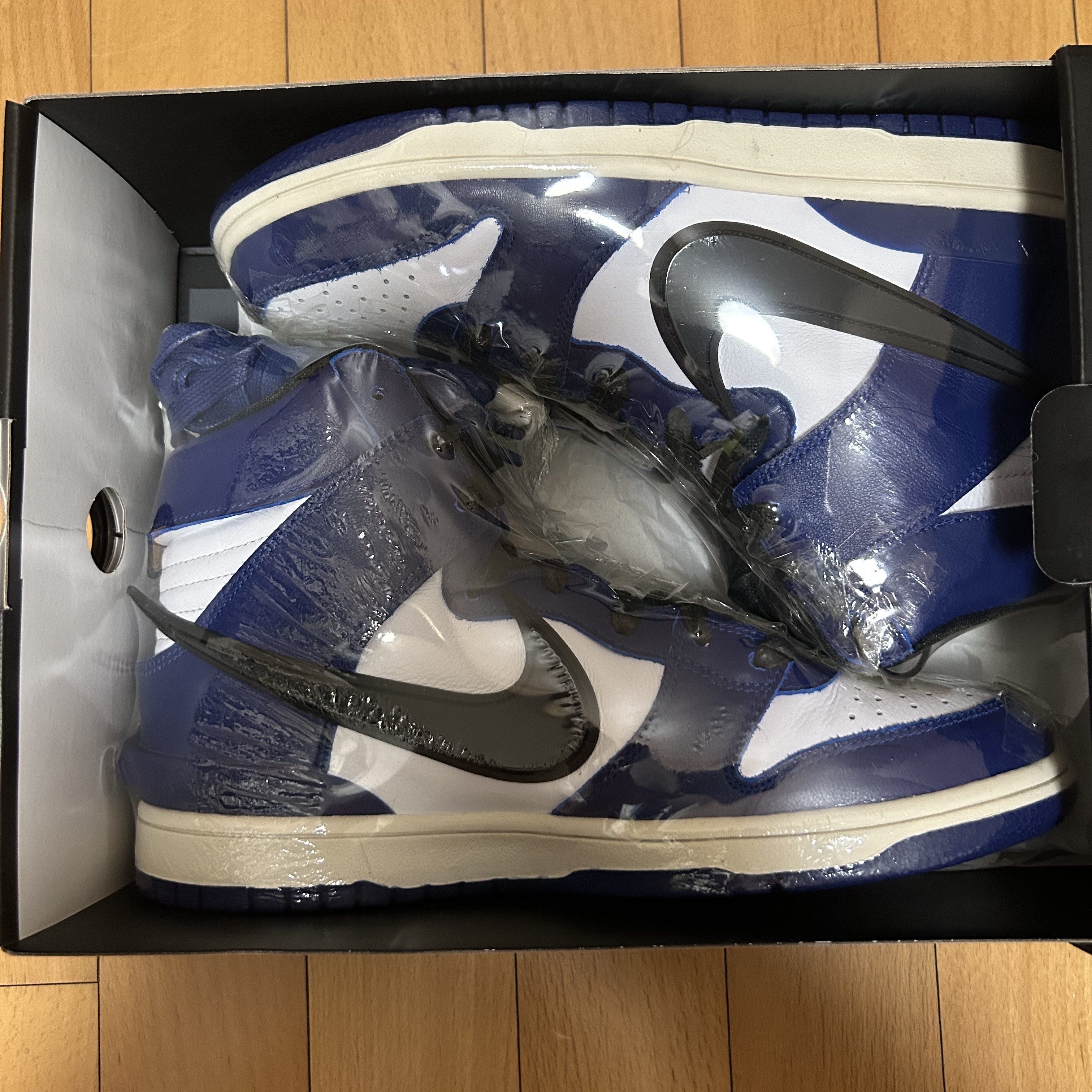 Nike x Ambush Dunk High Deep Royal Blue 착용 스타일