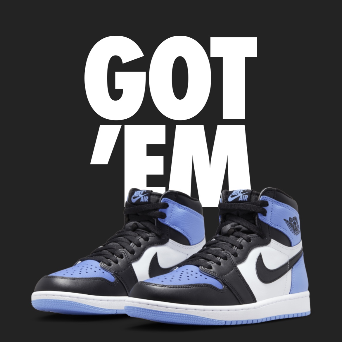 Jordan 1 Retro High OG University Blue 착용 스타일