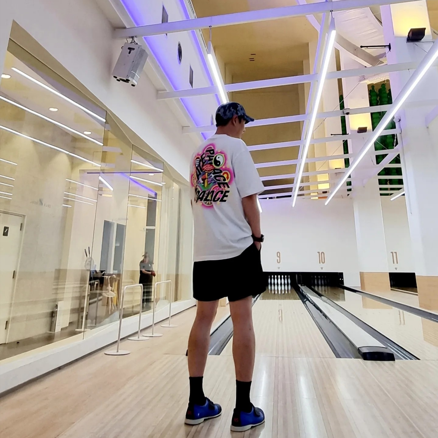 Supreme Flames Jacquard Denim Camp Cap Washed Indigo - 23SS, Nike NSW Woven Lined Flow Shorts Black - Asia 착용 스타일 - 3