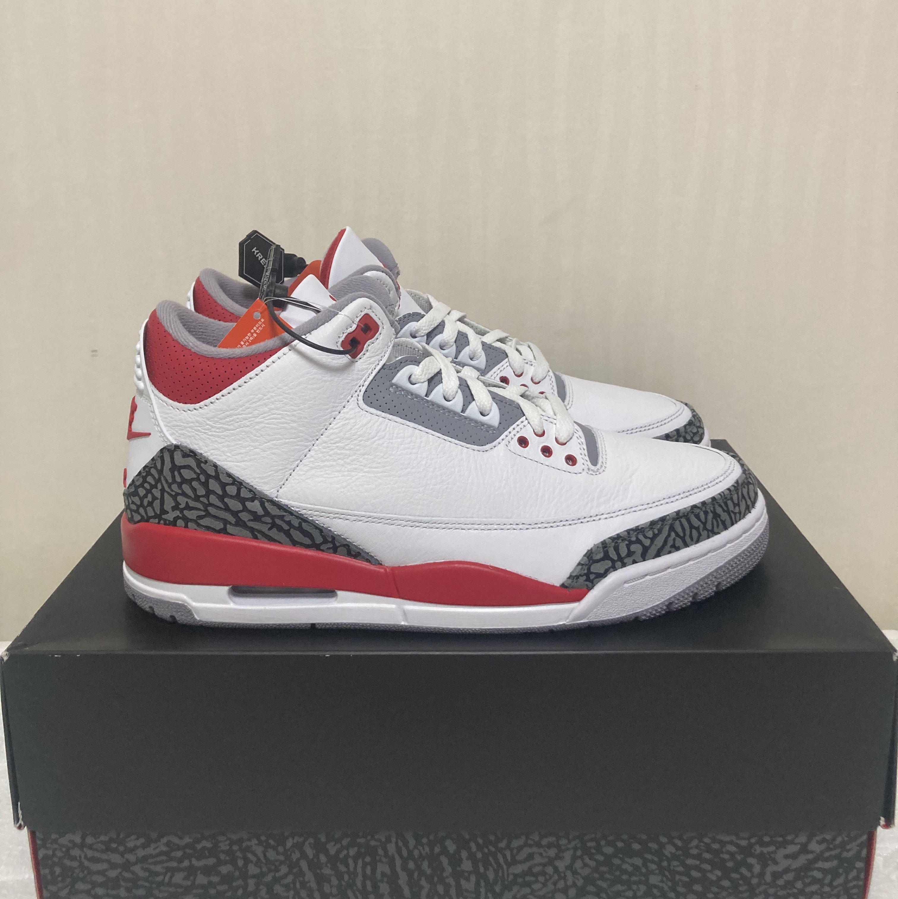 Jordan 3 Retro Fire Red 2022 착용 스타일 - 2