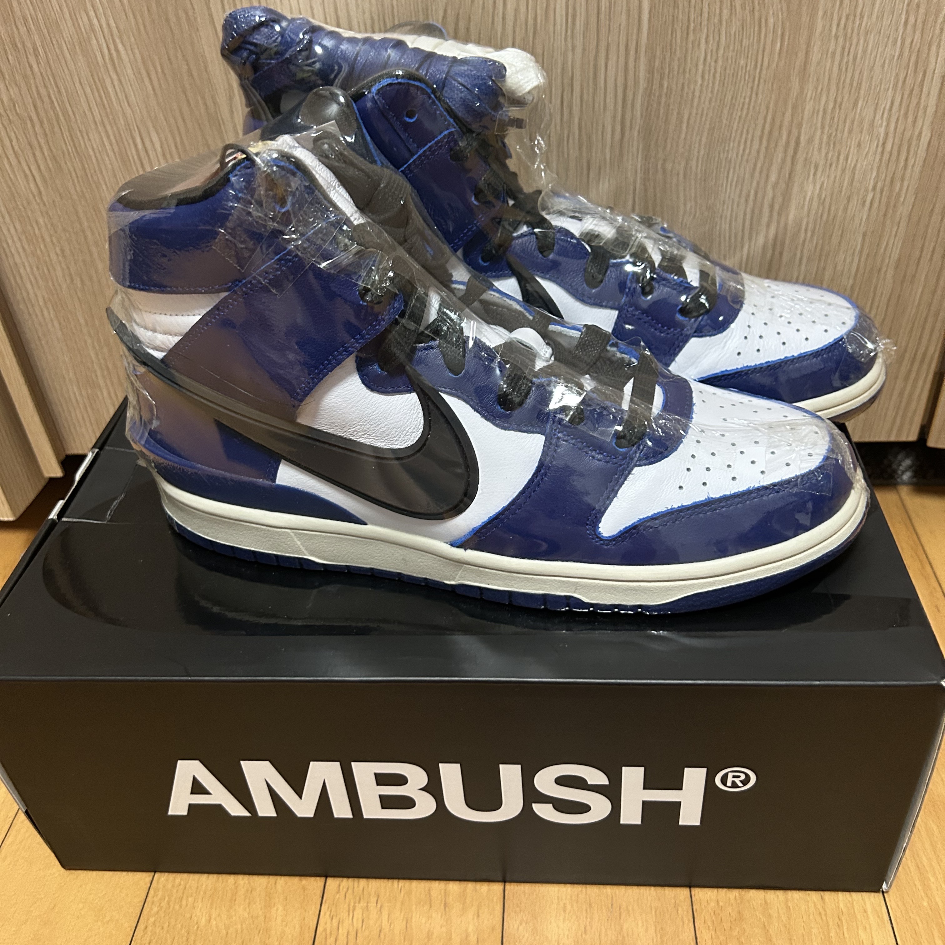 Nike x Ambush Dunk High Deep Royal Blue 착용 스타일