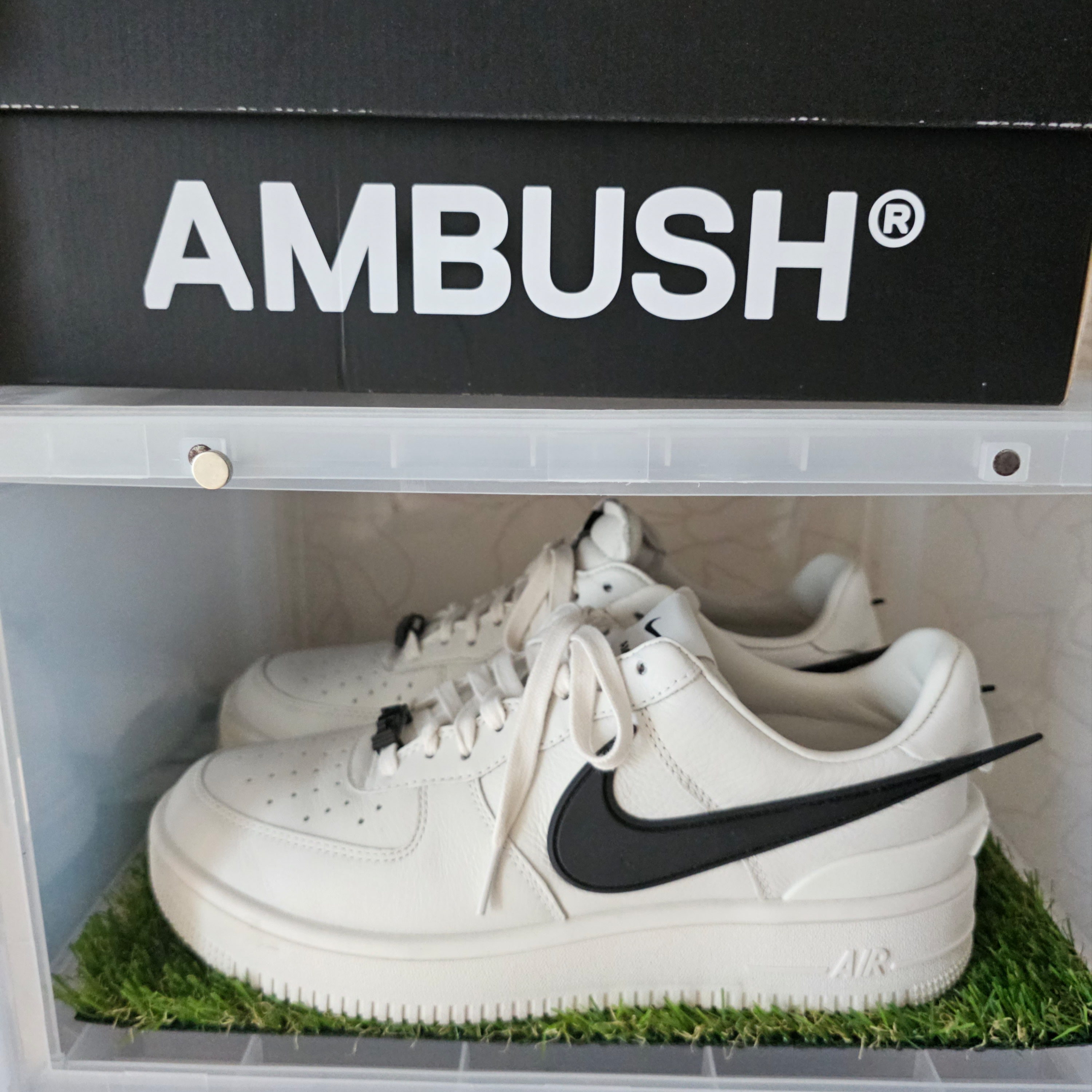 Nike x Ambush Air Force 1 Low SP Phantom 착용 스타일