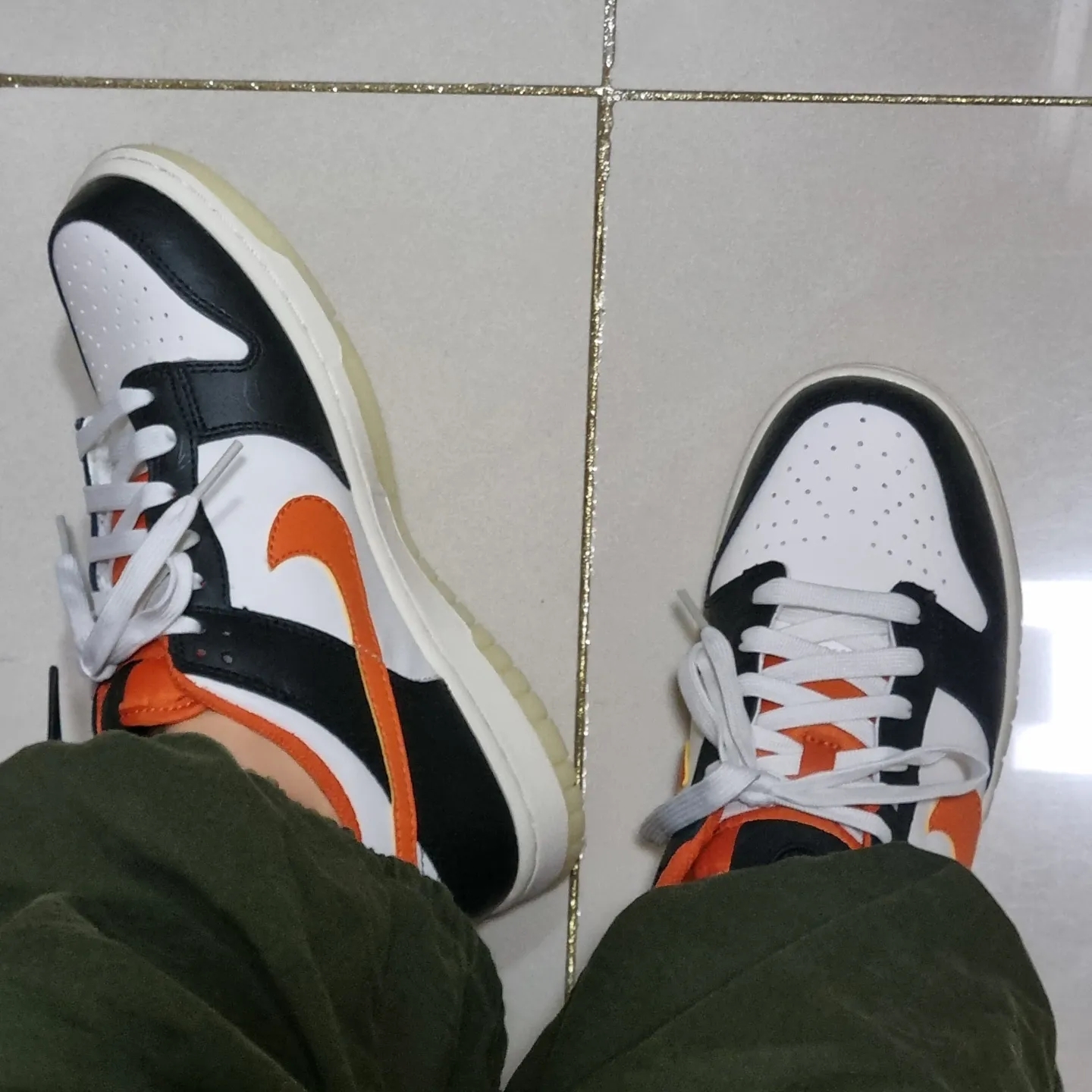 (GS) Nike Dunk Low PRM Halloween 착용 스타일