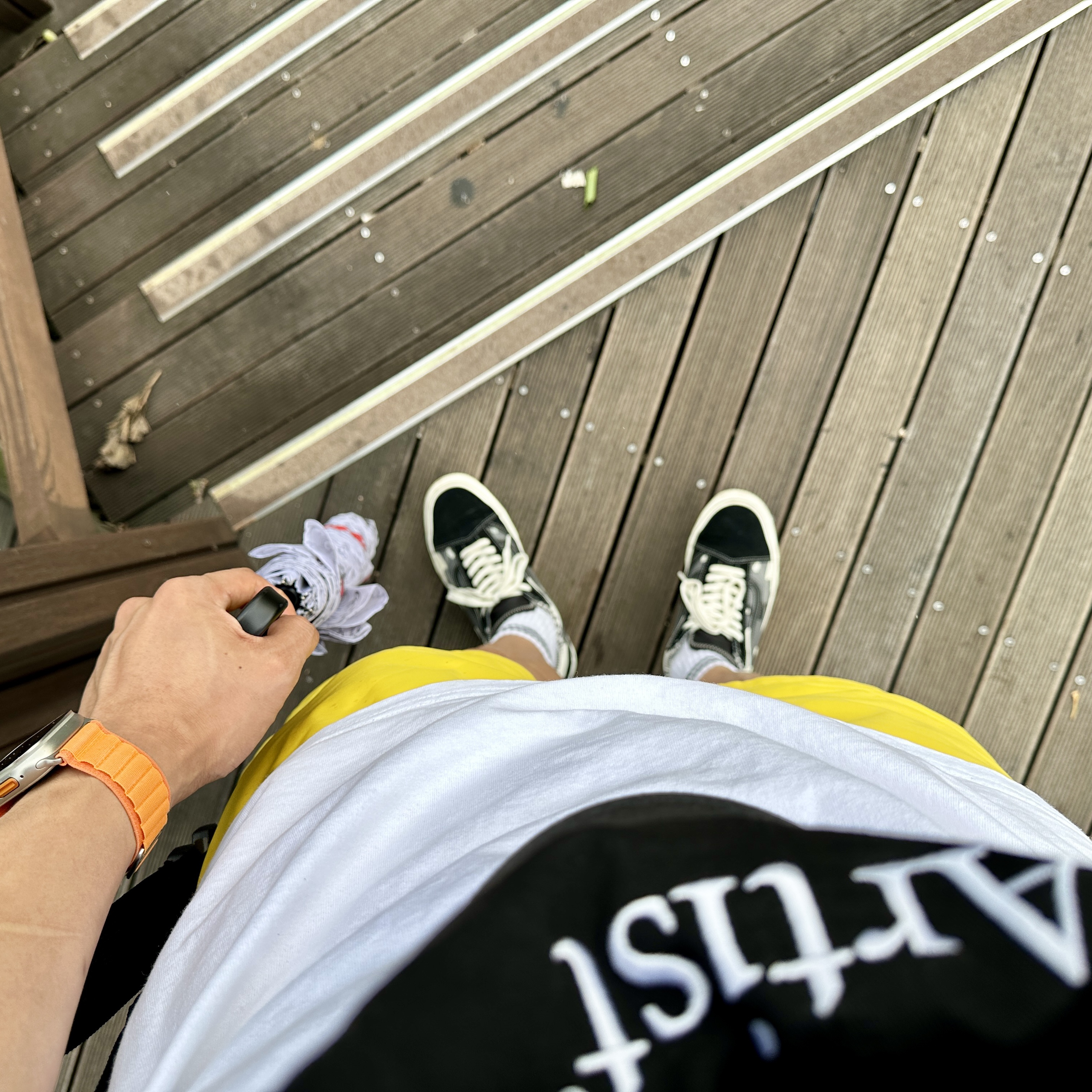 Nike ACG Karst Backpack Black Peat Moss 착용 스타일 - 3