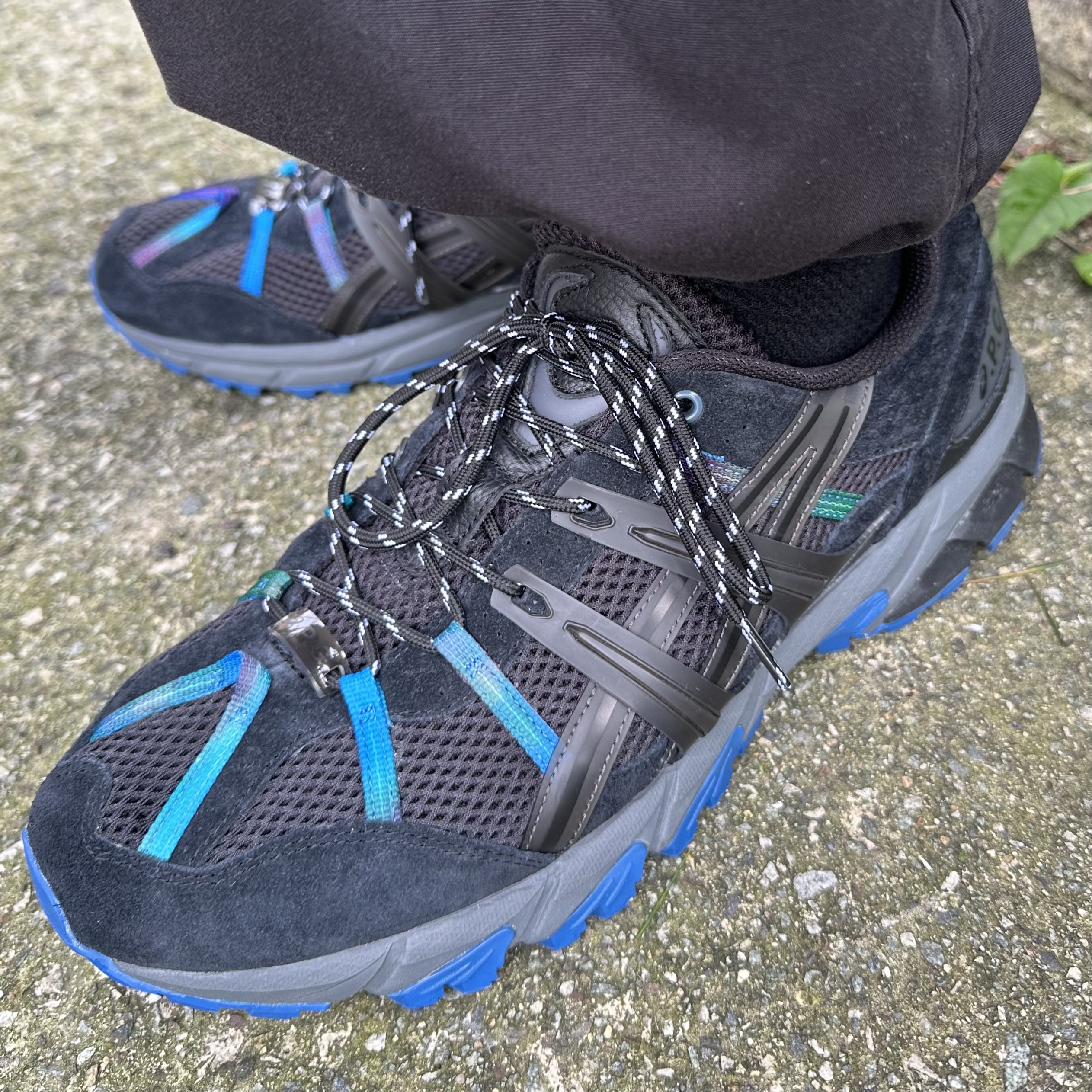 Asics x A.P.C. Gel-Sonoma 15-50 Black 착용 스타일