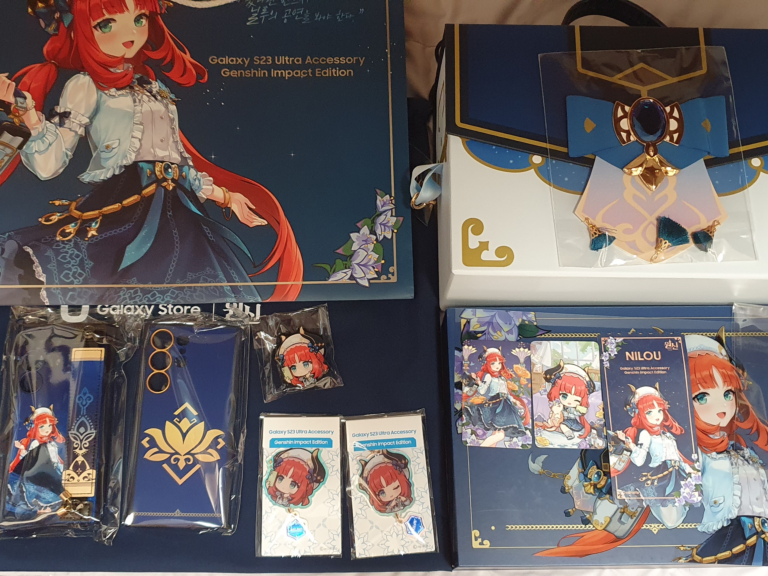 Galaxy S23 Ultra Accessory Genshin Impact Edition 착용 스타일