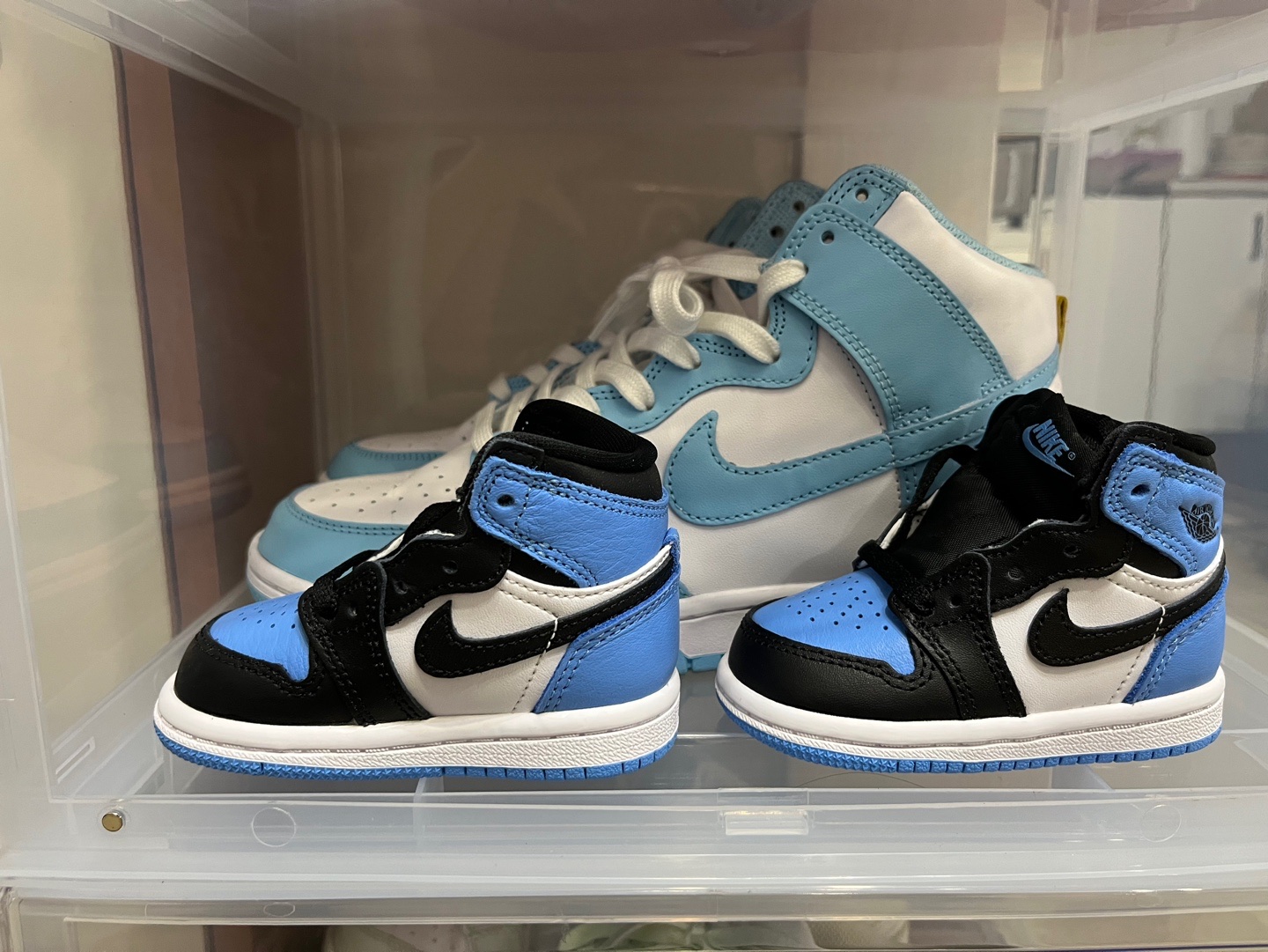 (TD) Jordan 1 Retro High OG University Blue 착용 스타일