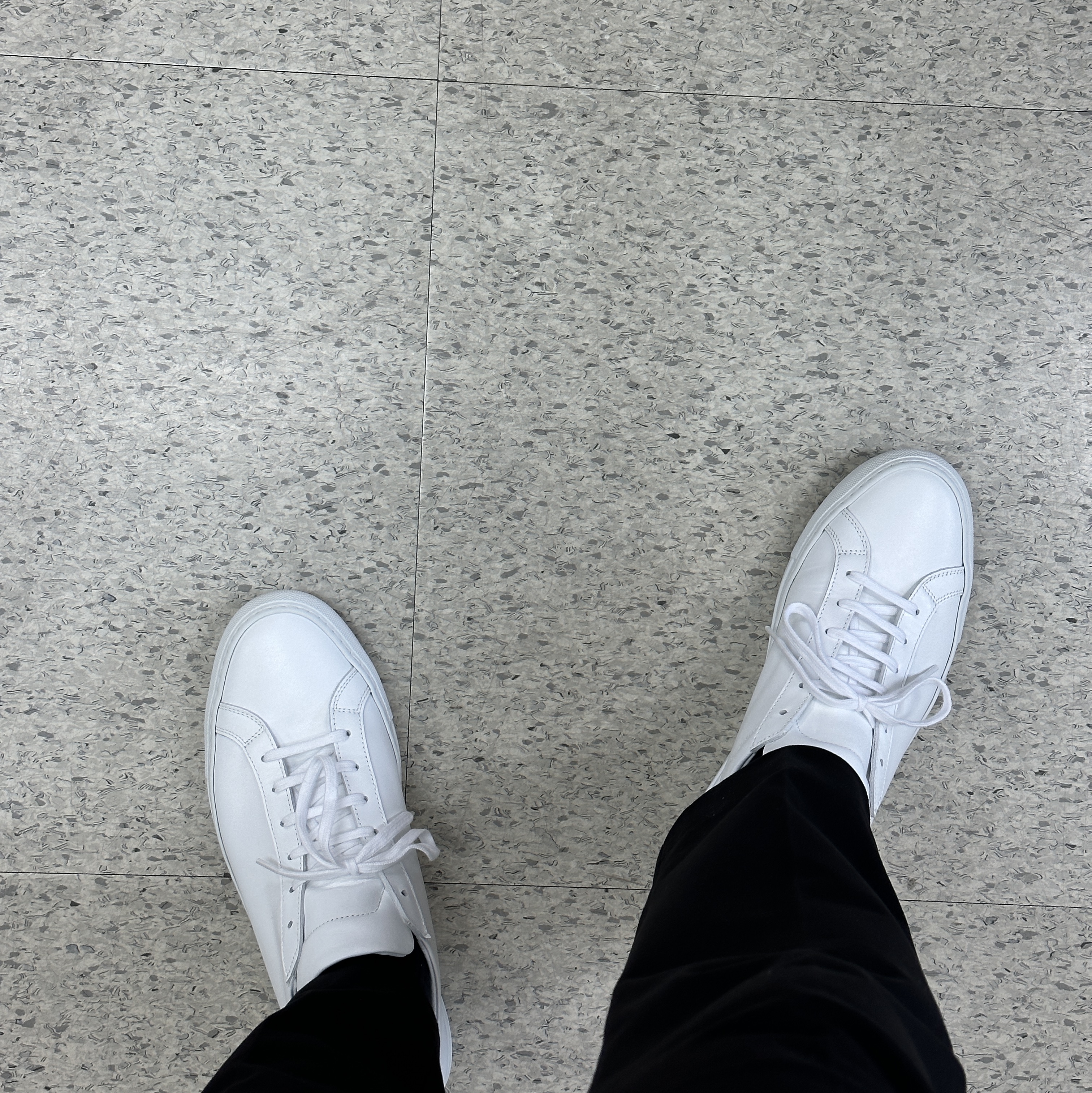 Common Projects Original Achilles Low White 착용 스타일